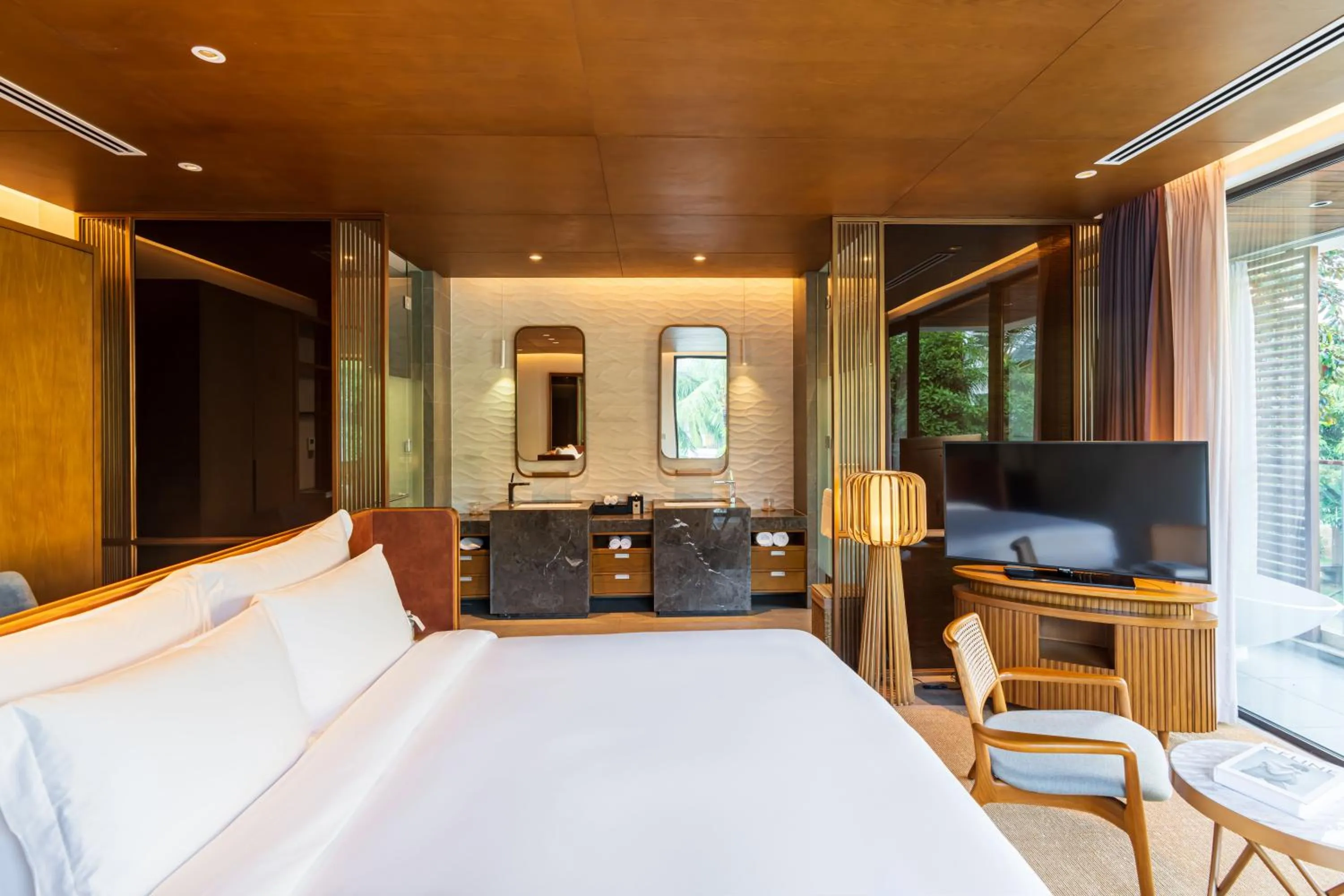 Bedroom, Bed in The Five Villas & Resort Quangnam - Danang