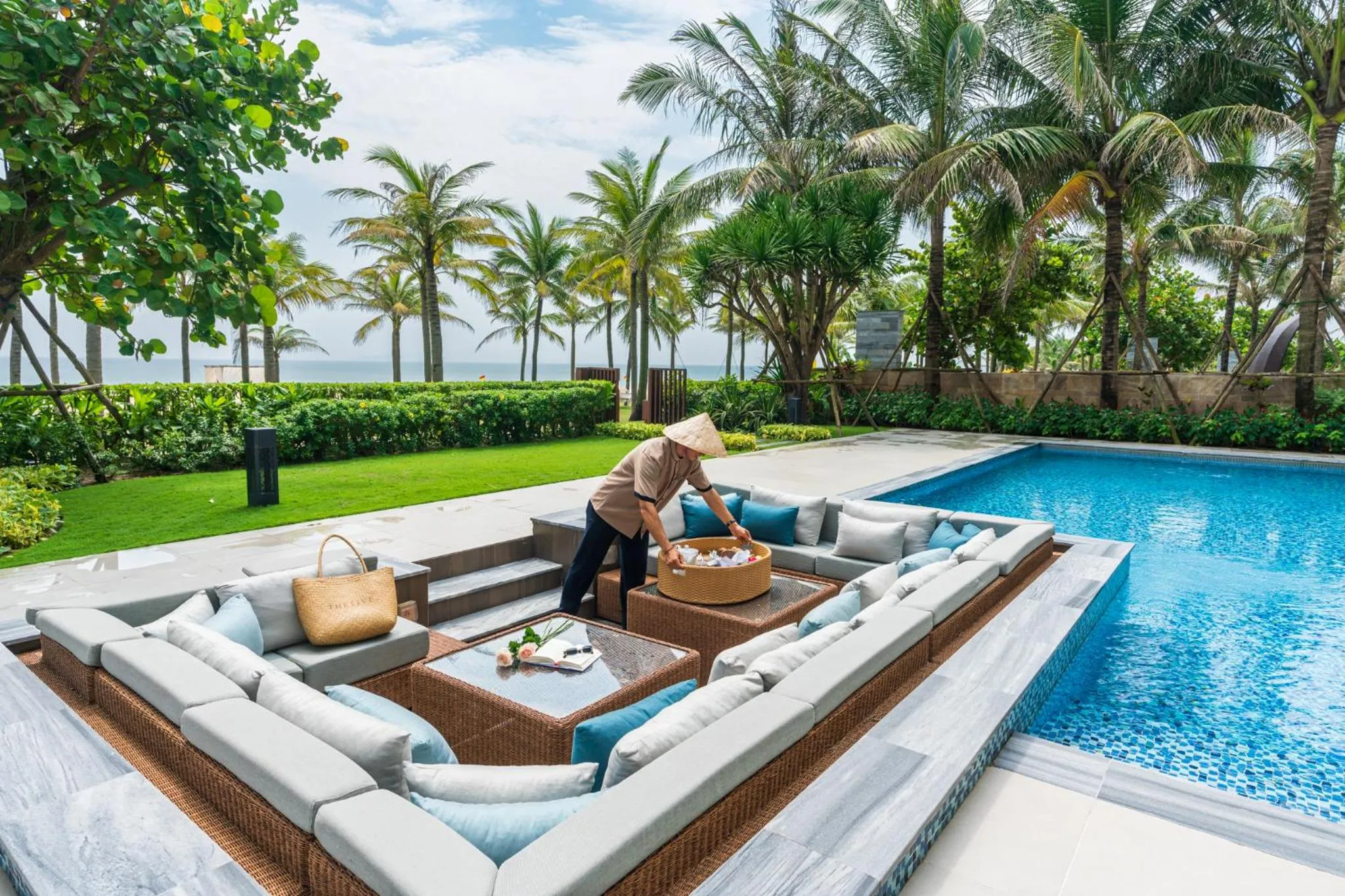 Seating area in The Five Villas & Resort Quangnam - Danang