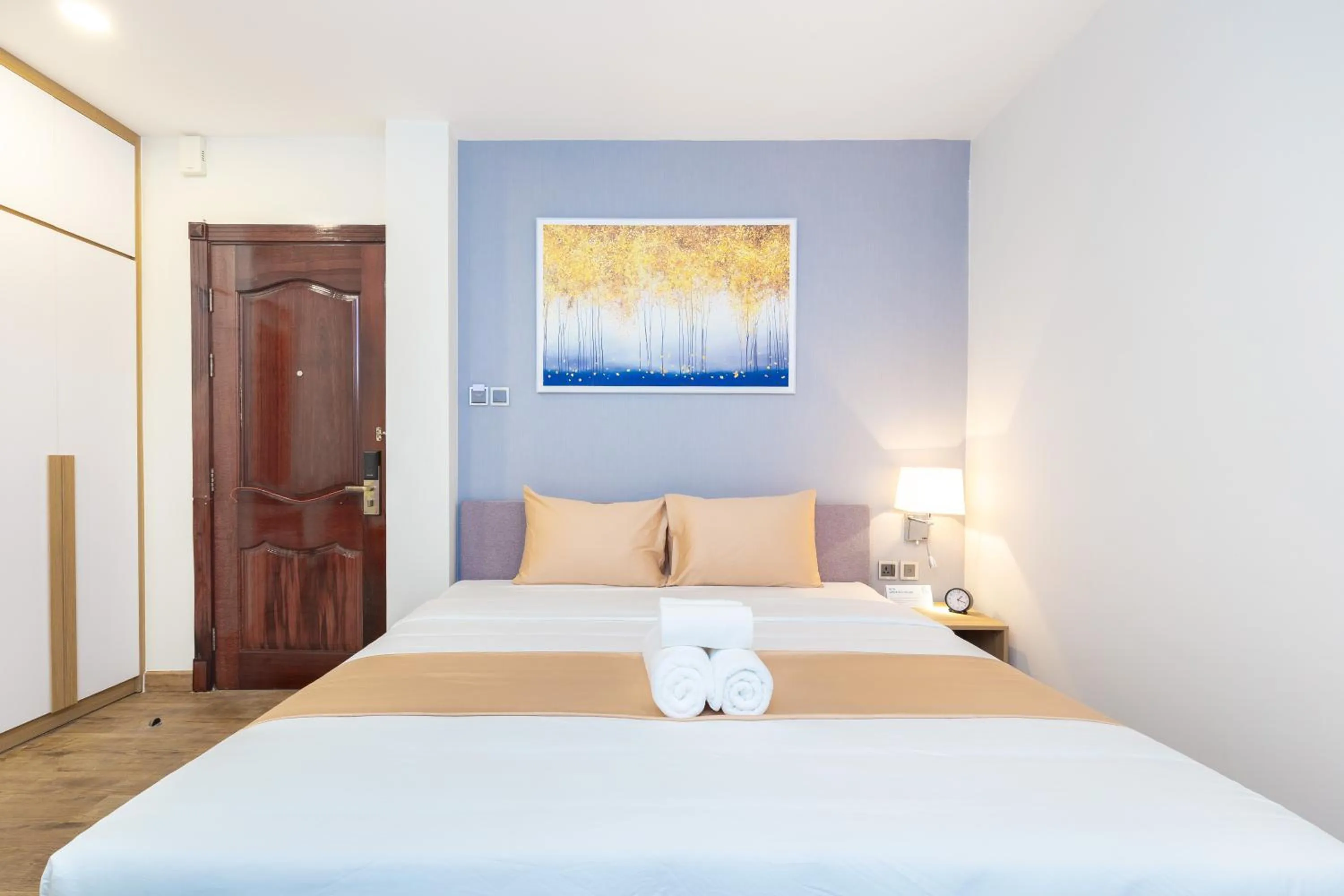 Bed in Cozrum Lux Hotel