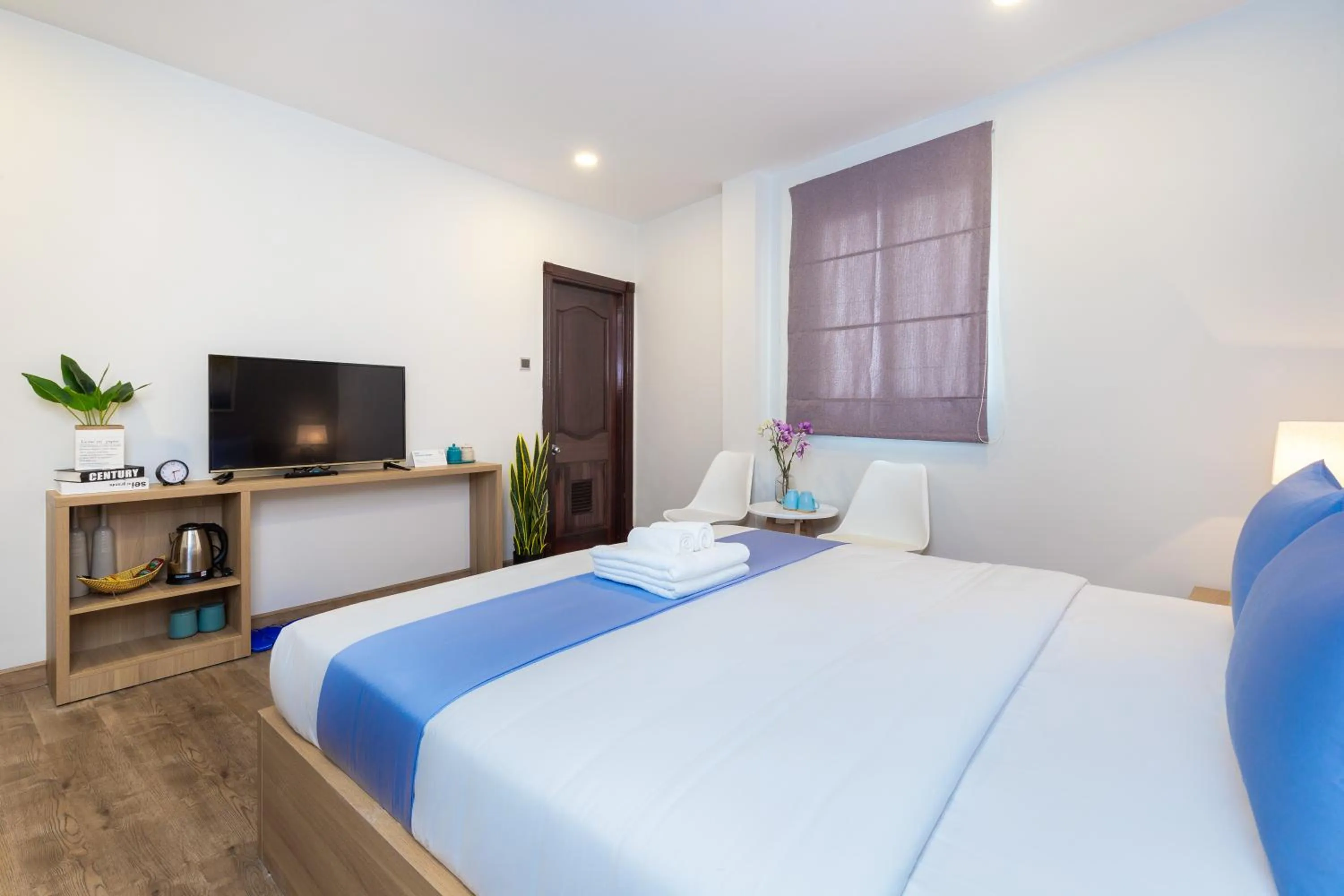 Bed in Cozrum Lux Hotel