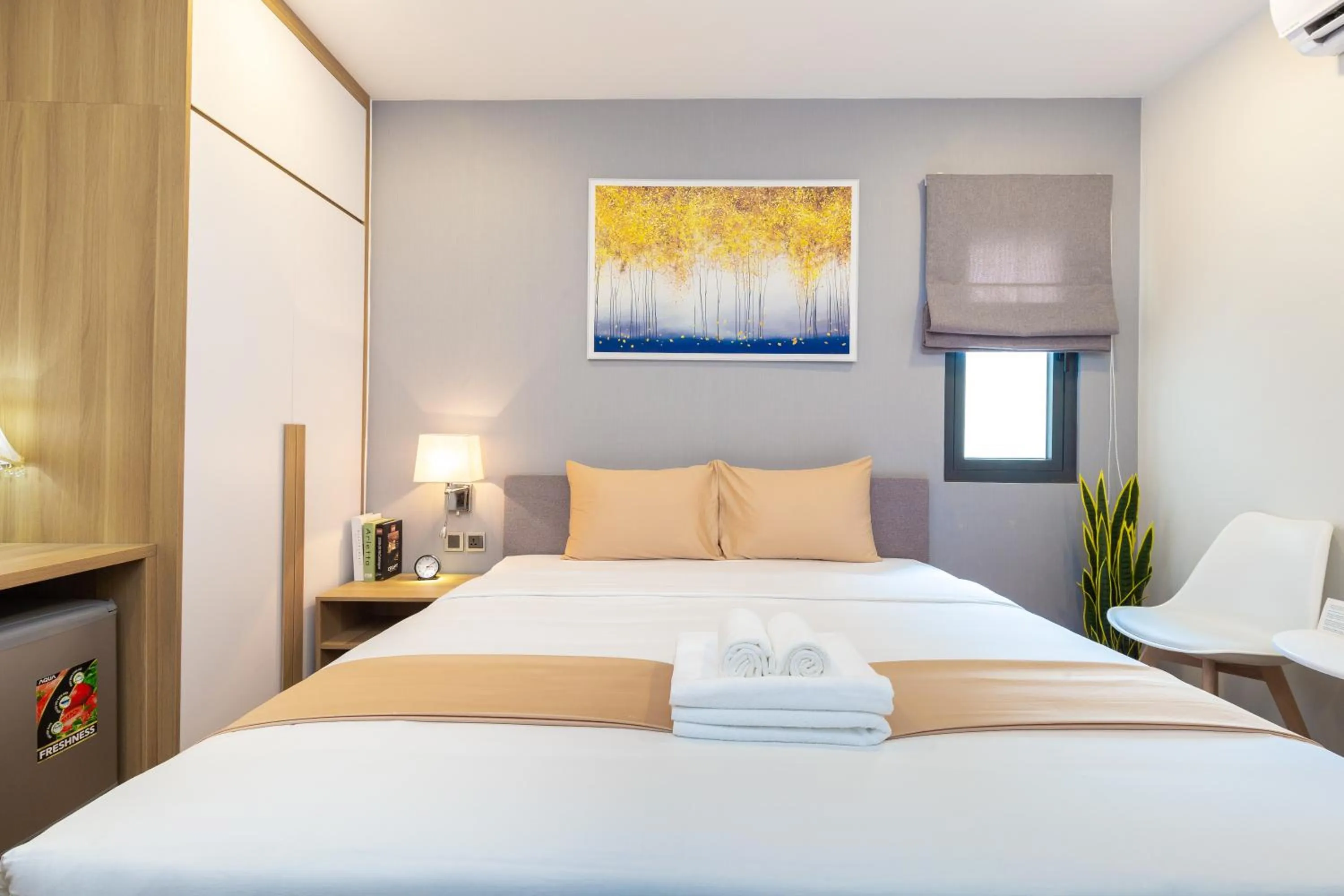 Bed in Cozrum Lux Hotel