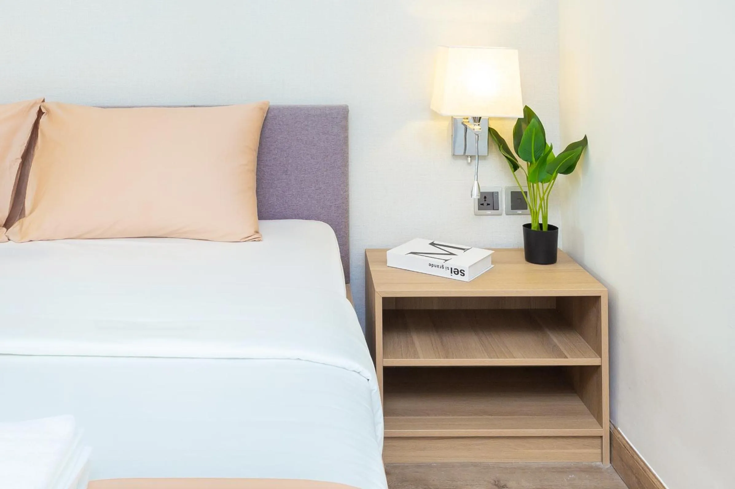 Bed in Cozrum Lux Hotel