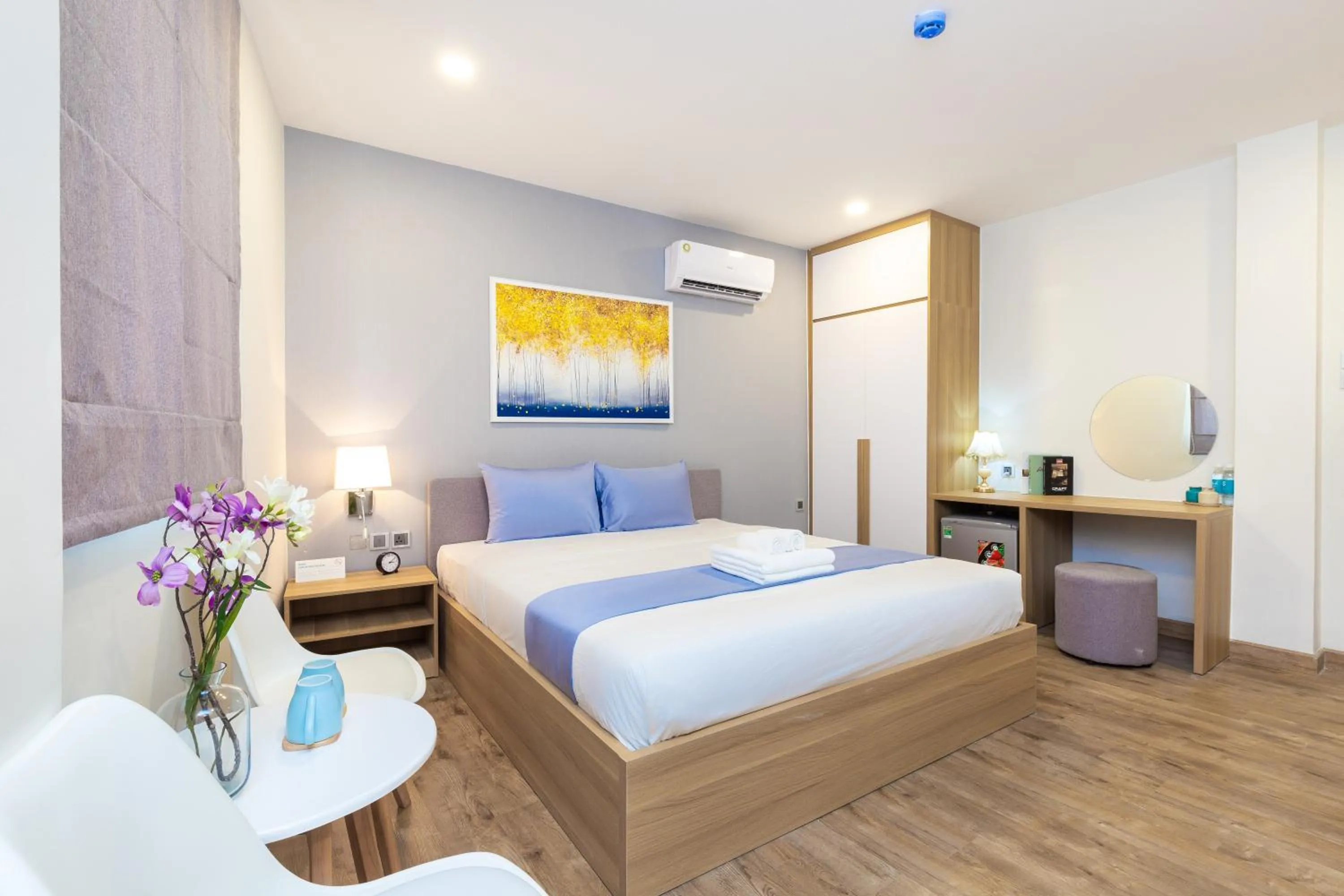 Bed in Cozrum Lux Hotel