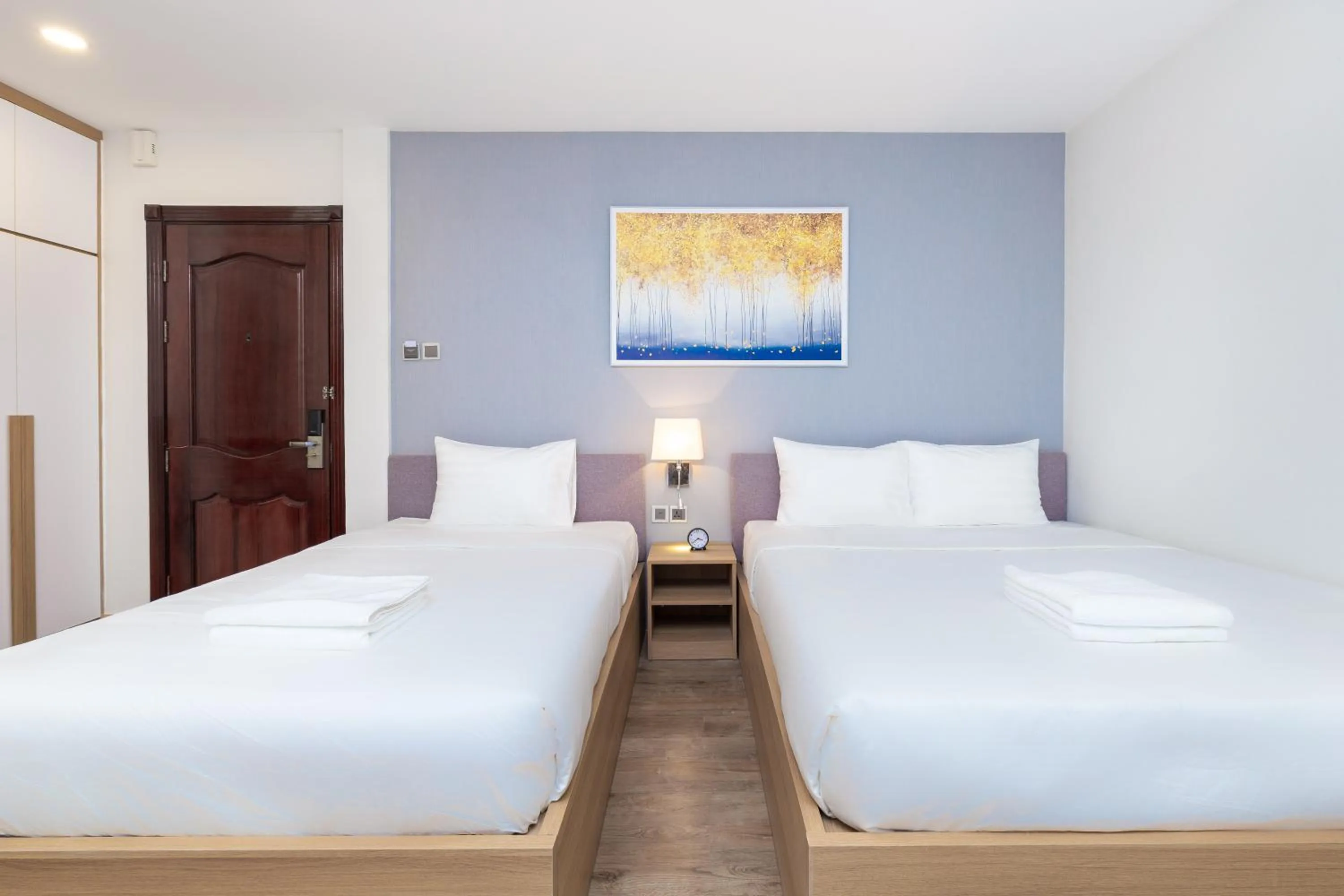 Bed in Cozrum Lux Hotel