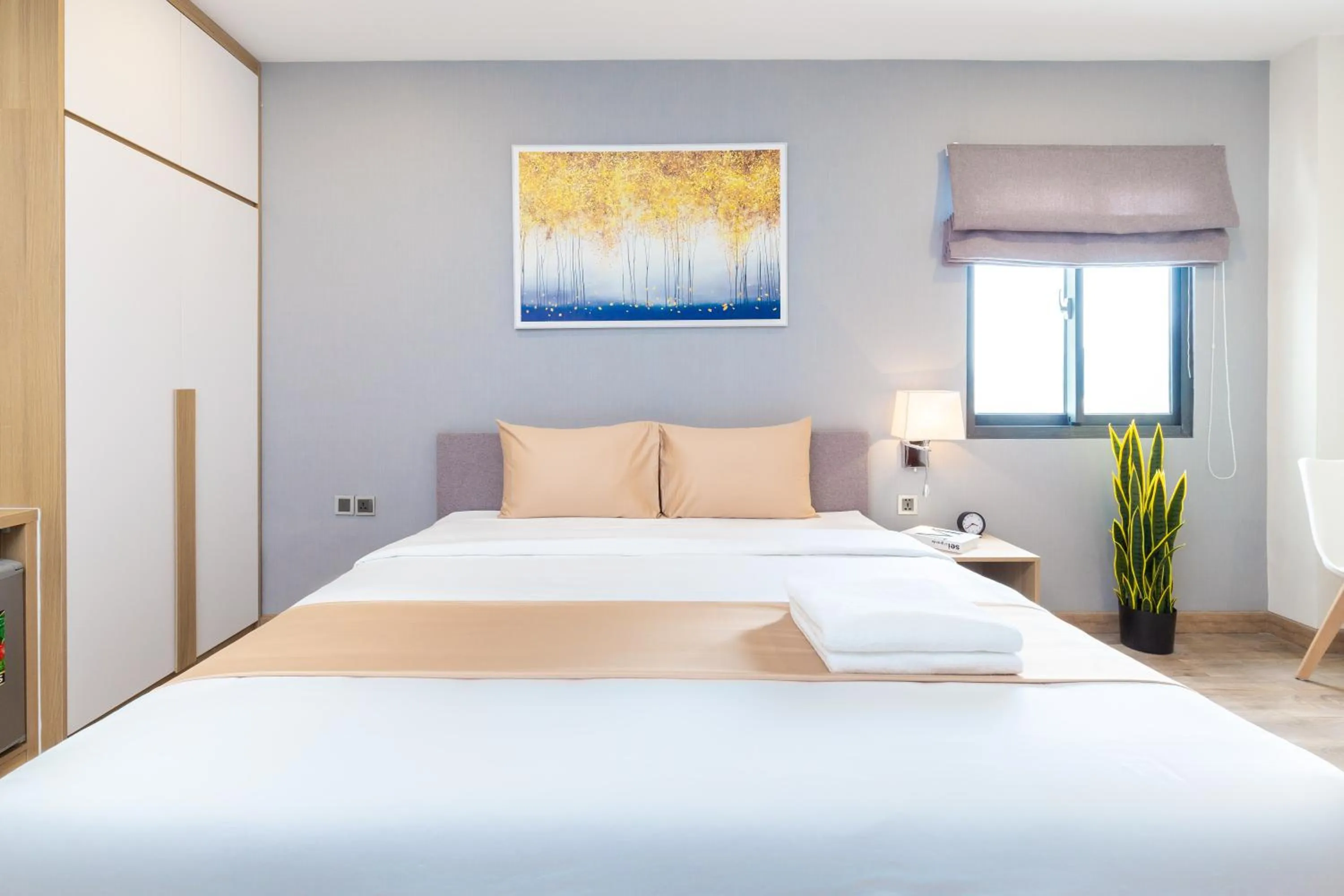 Bed in Cozrum Lux Hotel