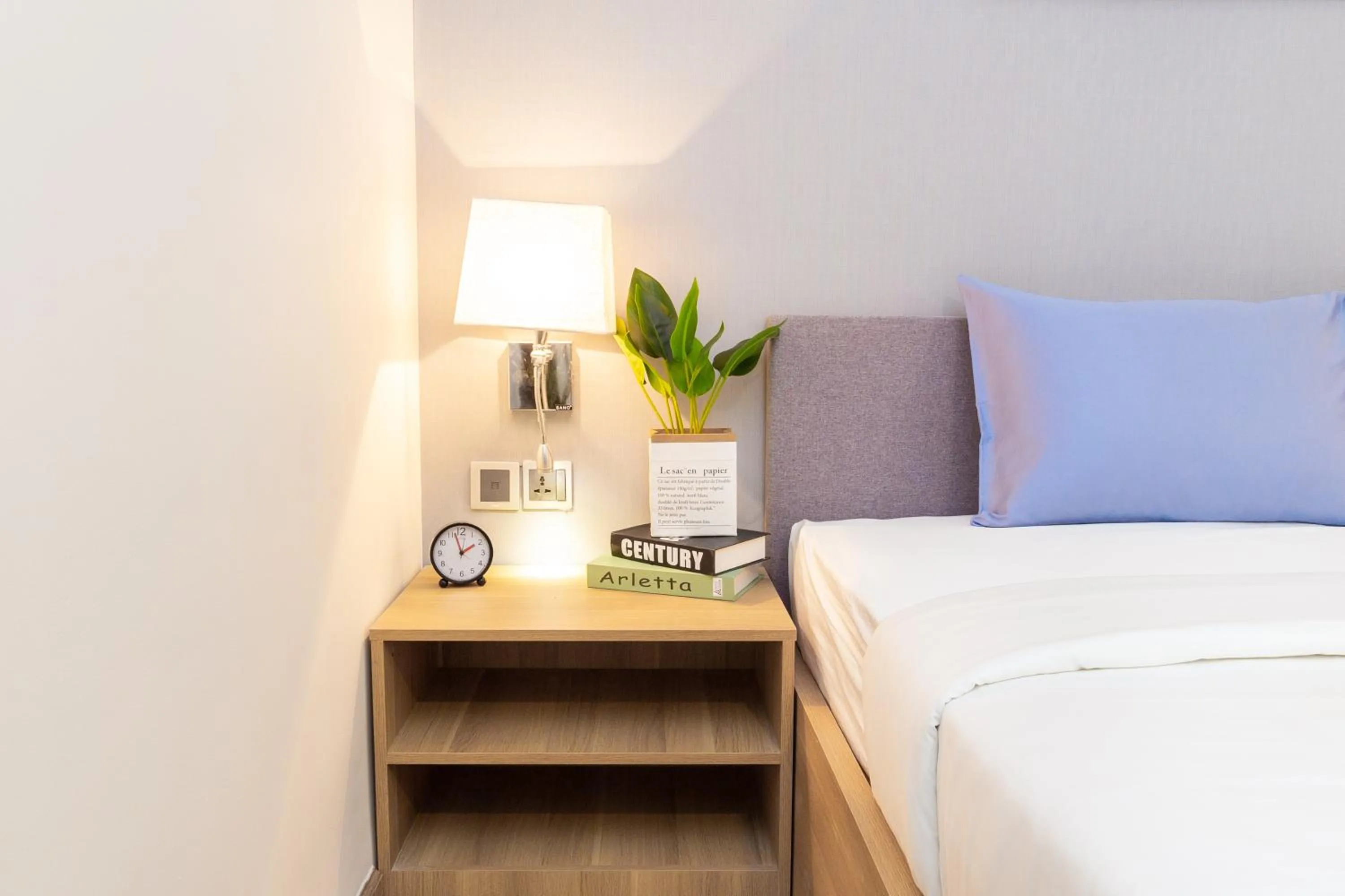 Bed in Cozrum Lux Hotel