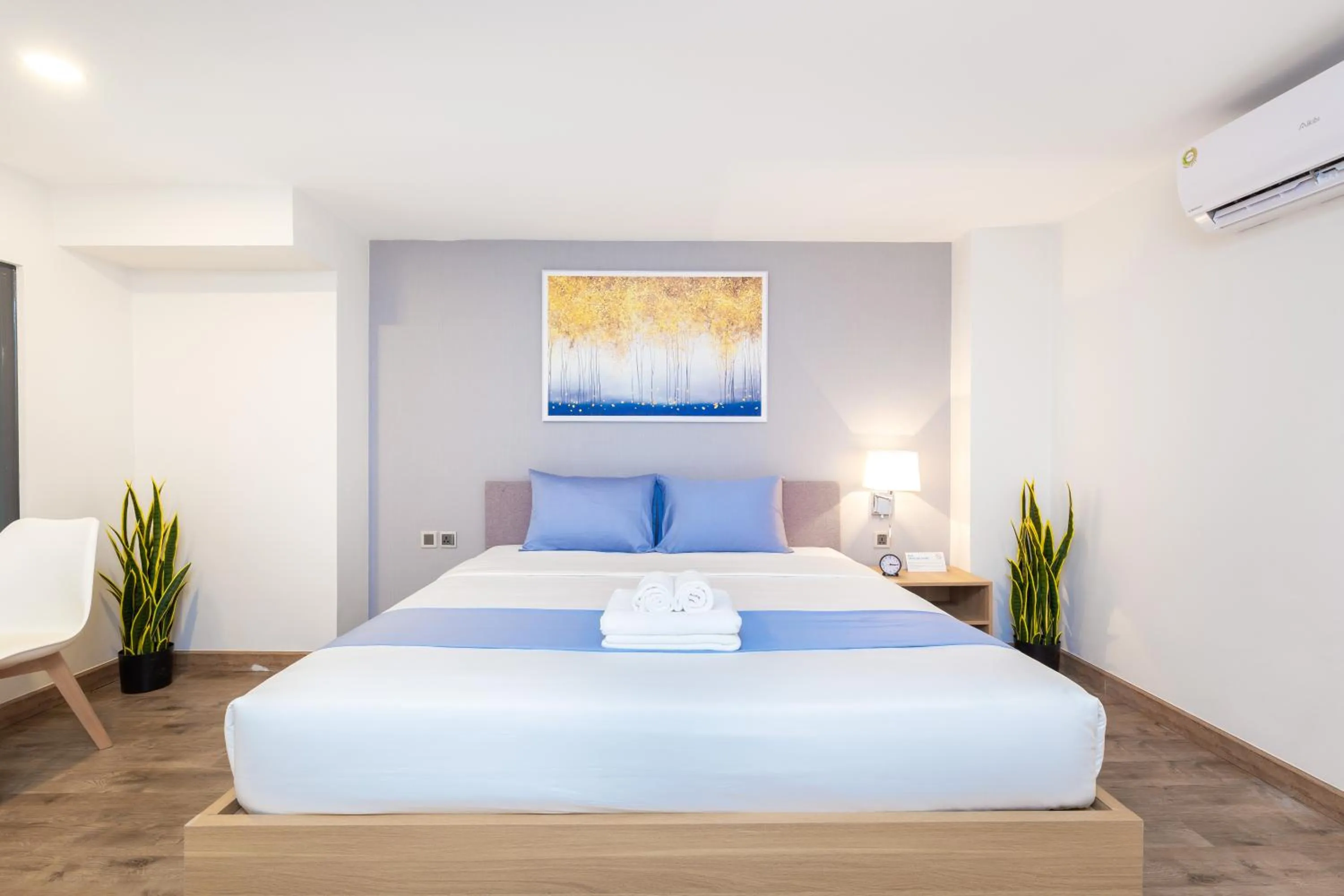 Bed in Cozrum Lux Hotel