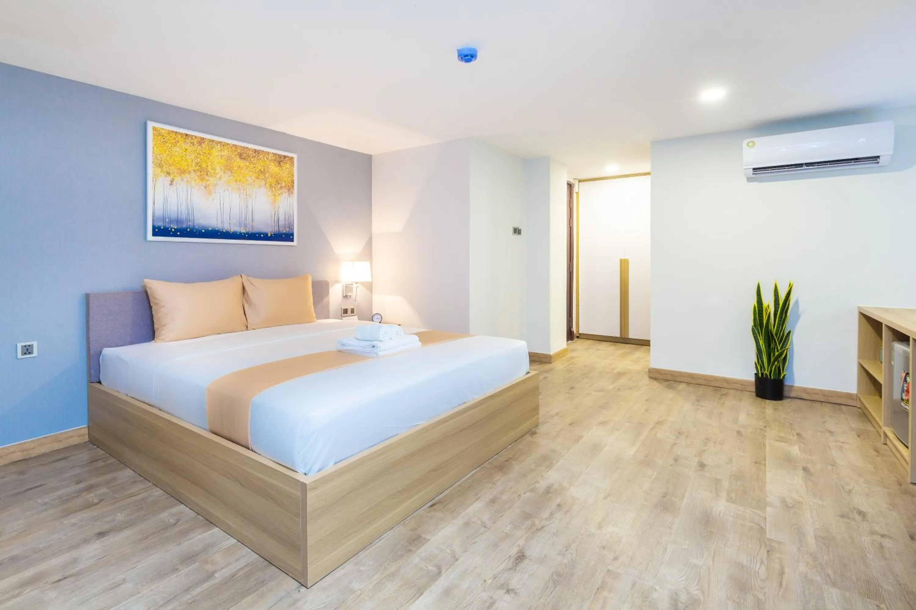 Bed in Cozrum Lux Hotel