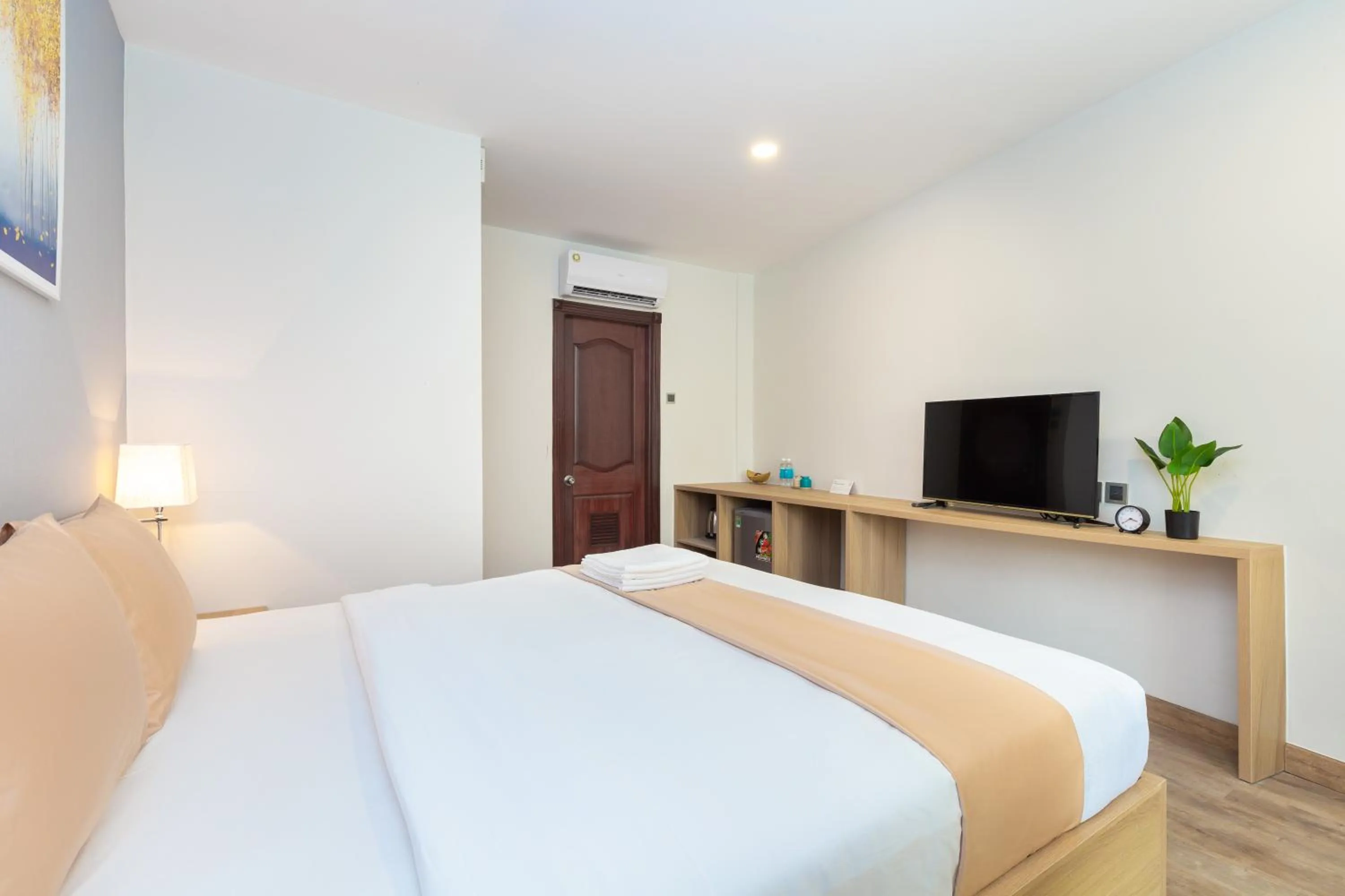 Bed in Cozrum Lux Hotel