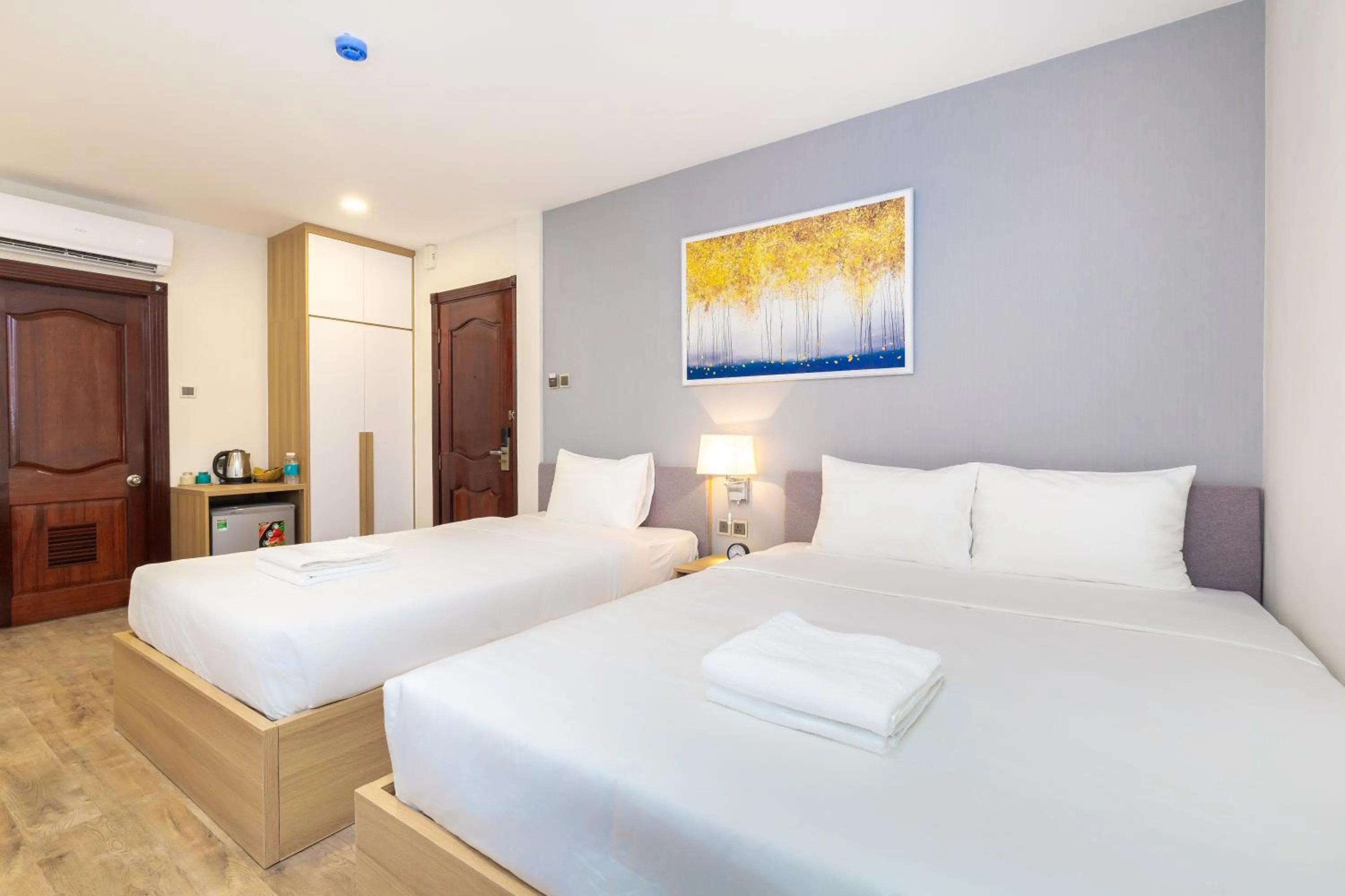 Bed in Cozrum Lux Hotel