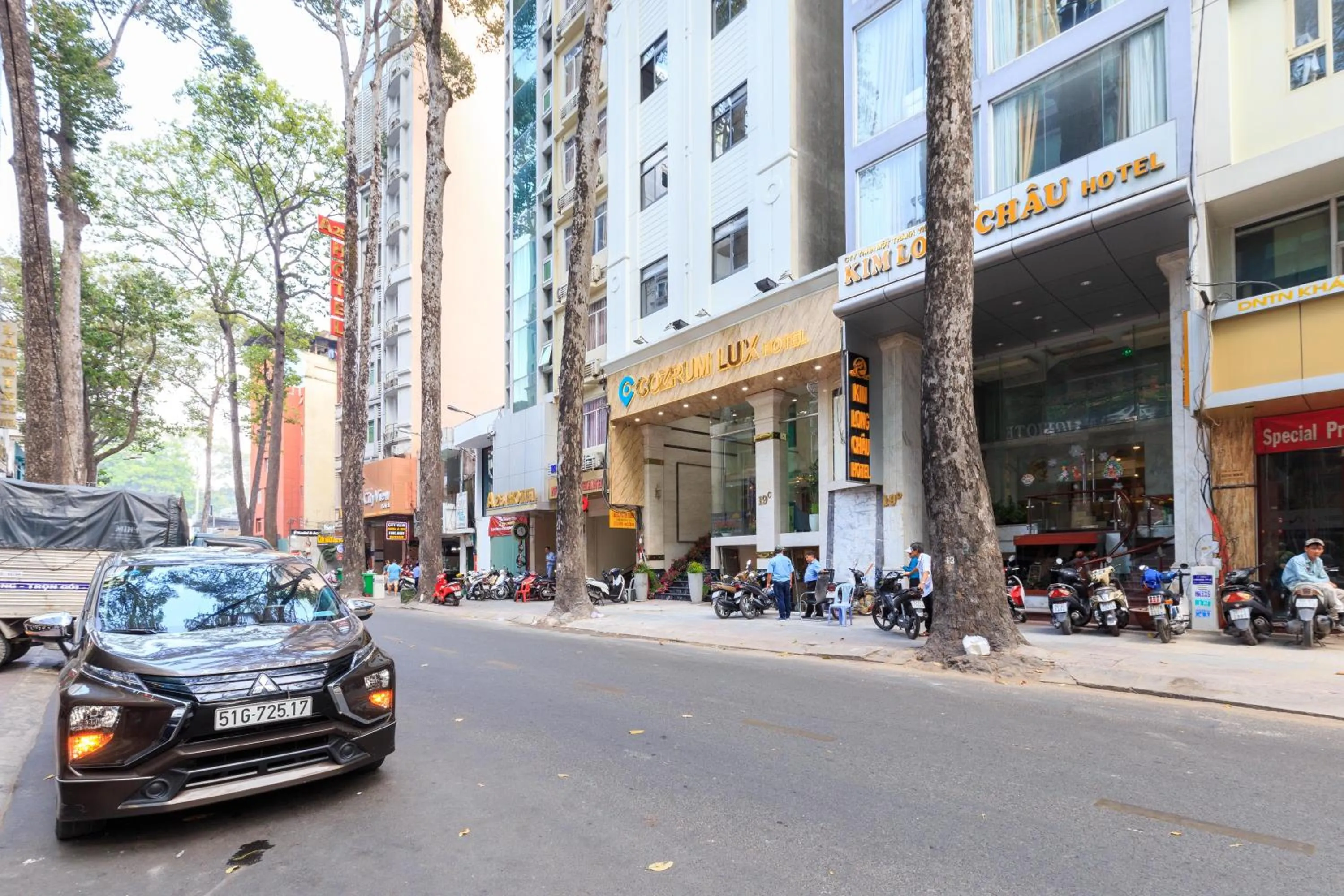 Street view in Cozrum Lux Hotel
