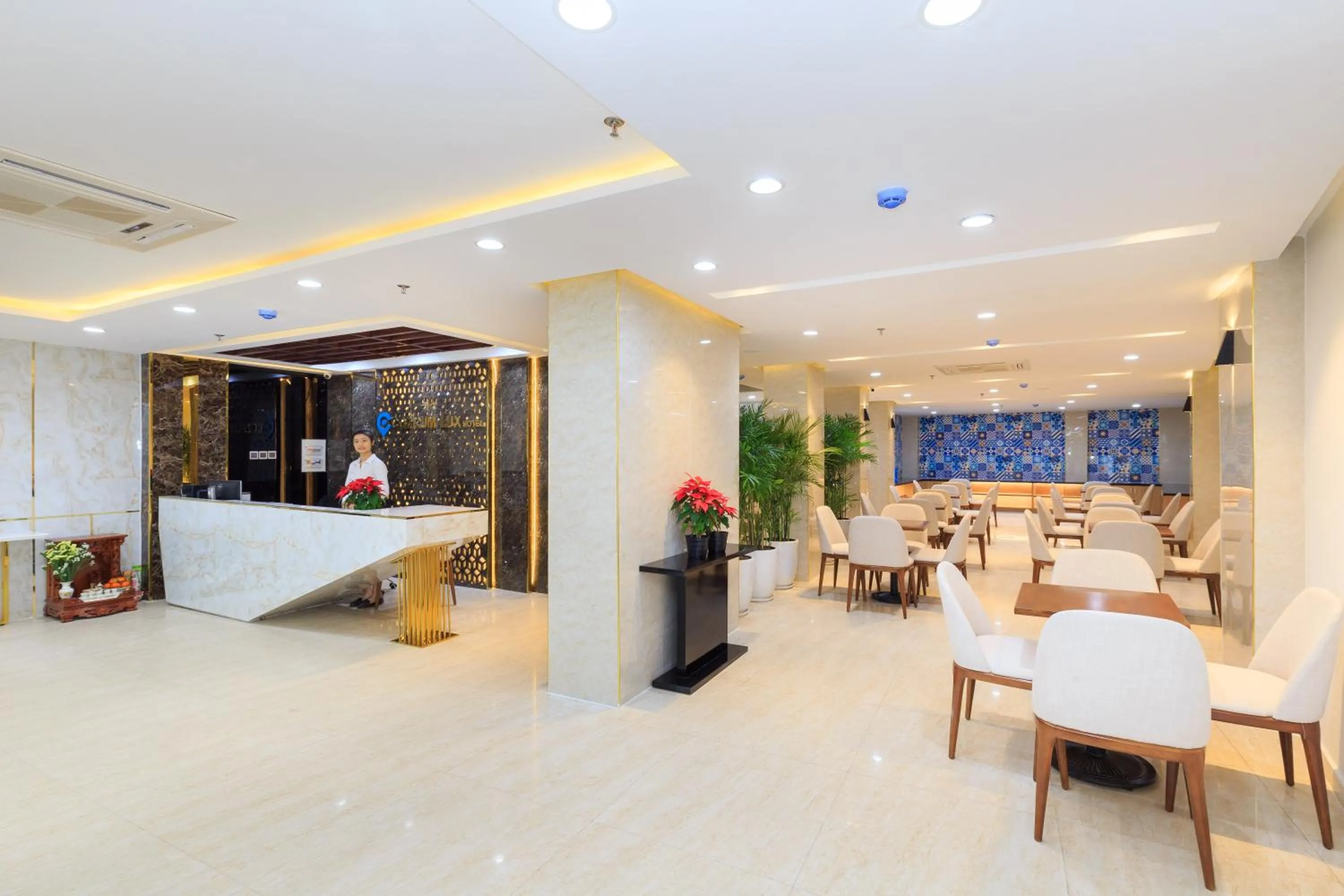 Lobby or reception in Cozrum Lux Hotel