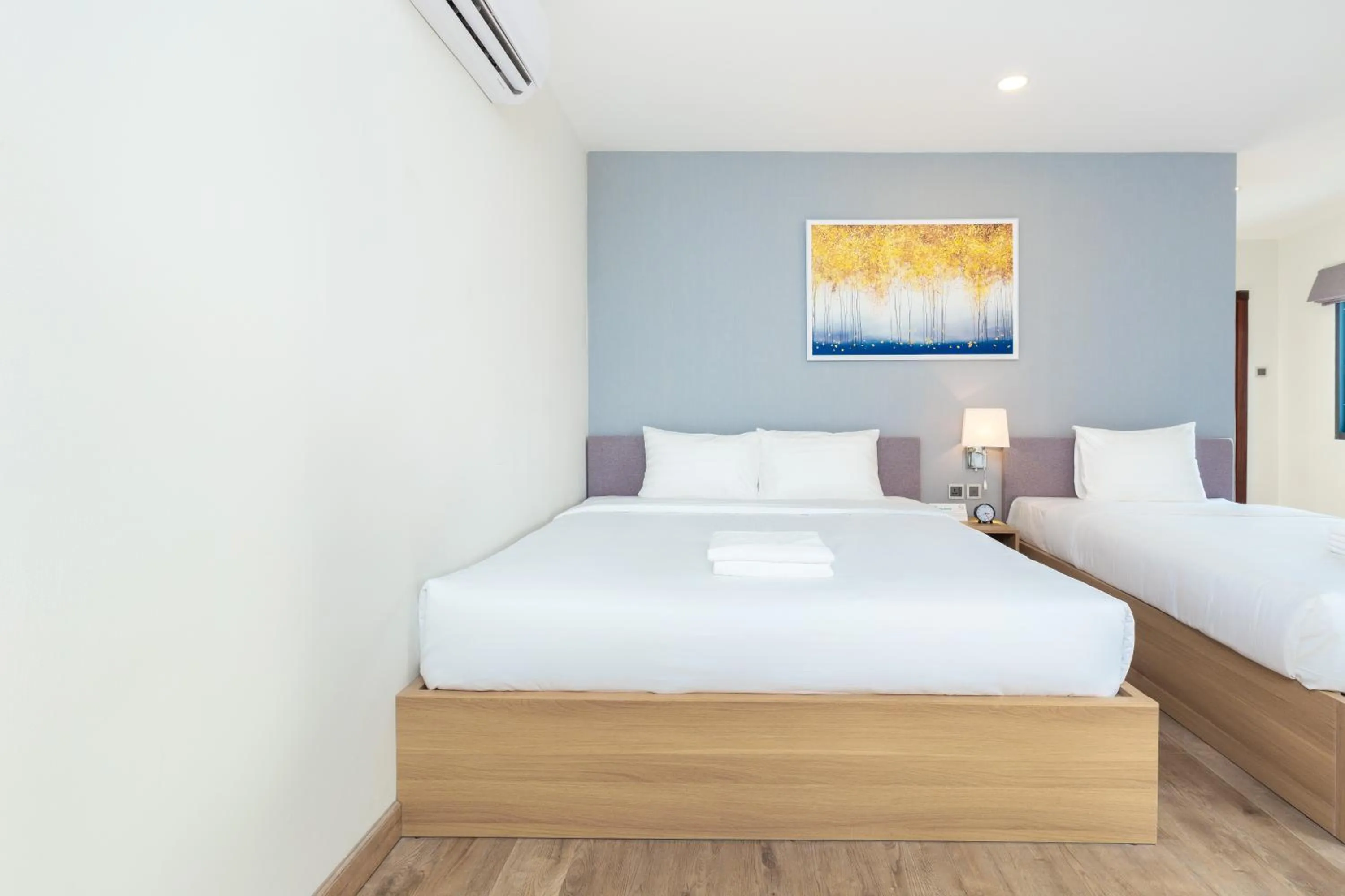 Bed in Cozrum Lux Hotel