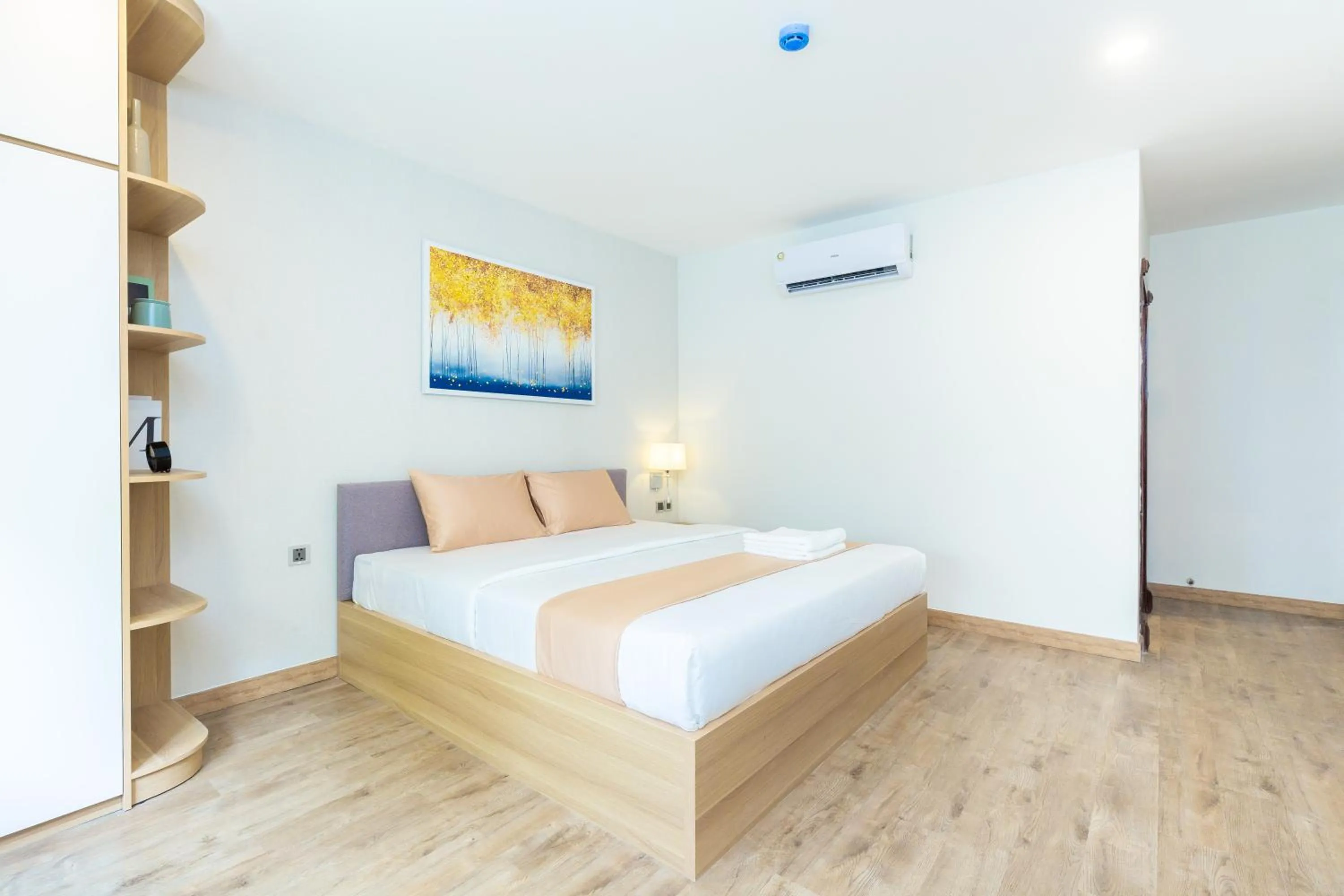 Bed in Cozrum Lux Hotel