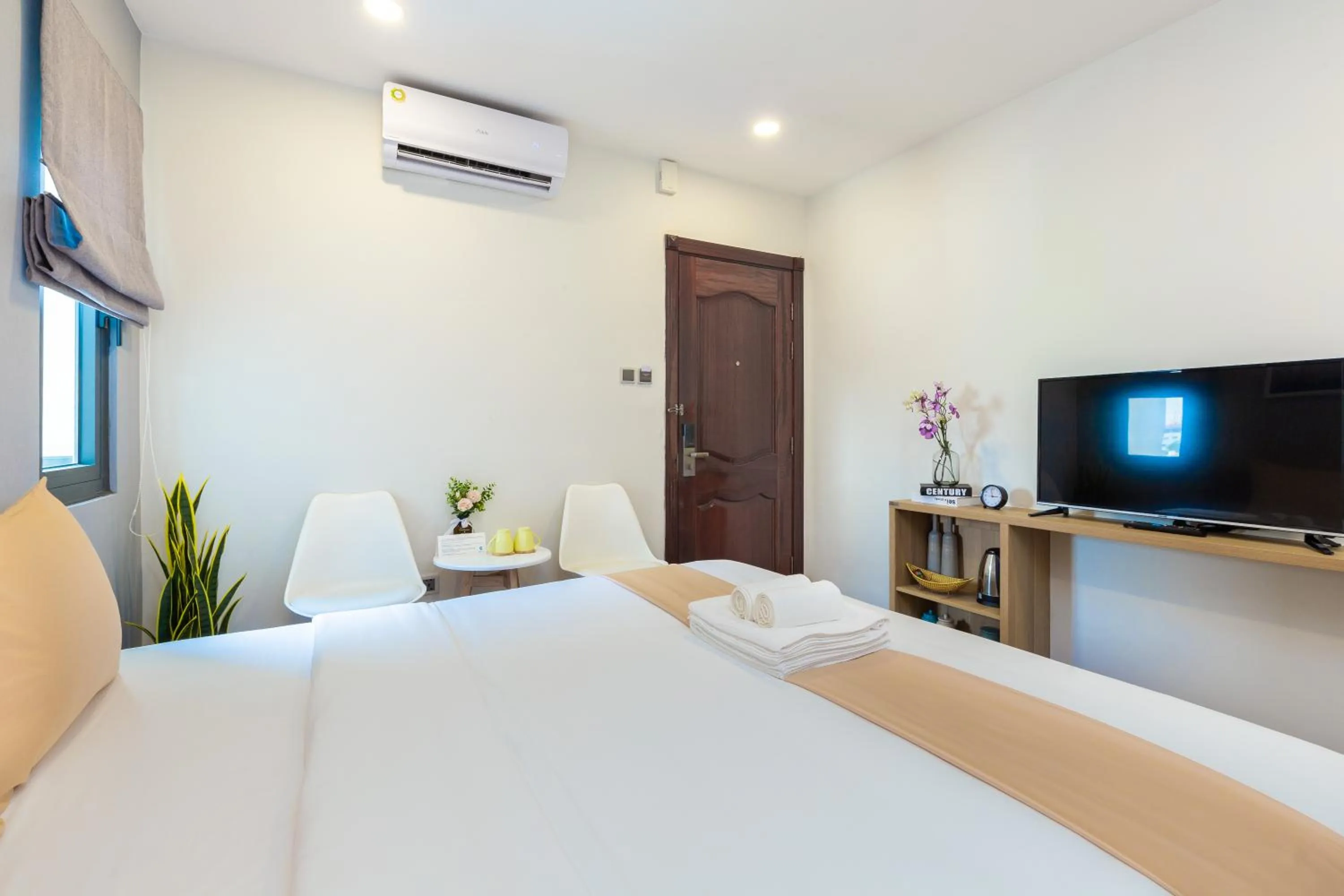 Bed in Cozrum Lux Hotel