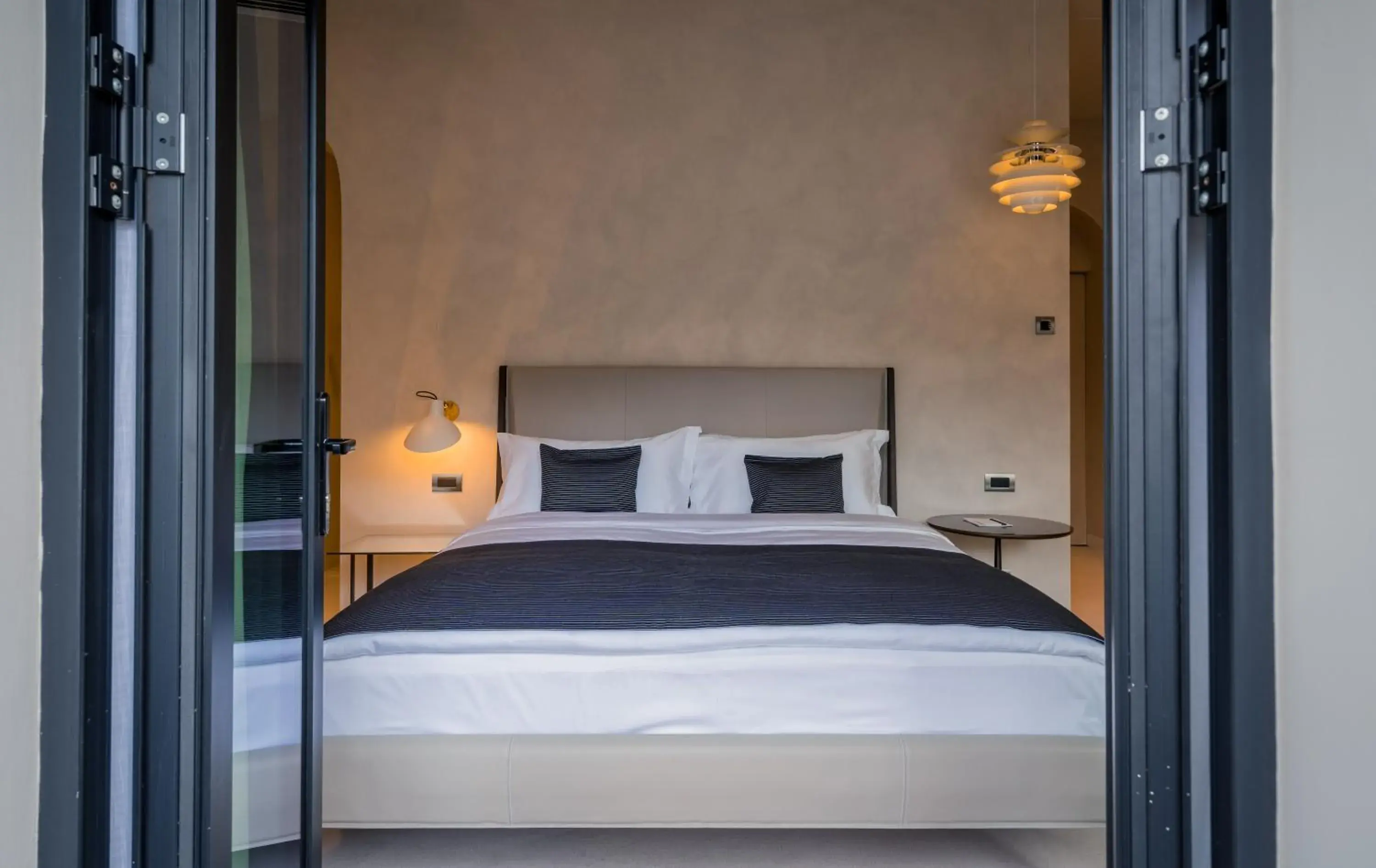 Bed in Monograph Freedom Square Bed in Monograph Freedom Square