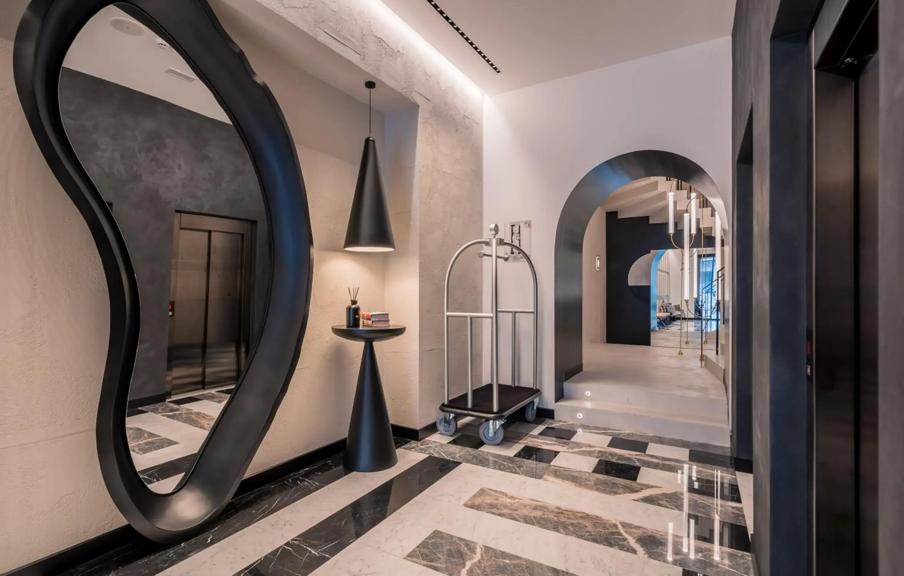 Lobby or reception in Monograph Freedom Square Lobby or reception in Monograph Freedom Square