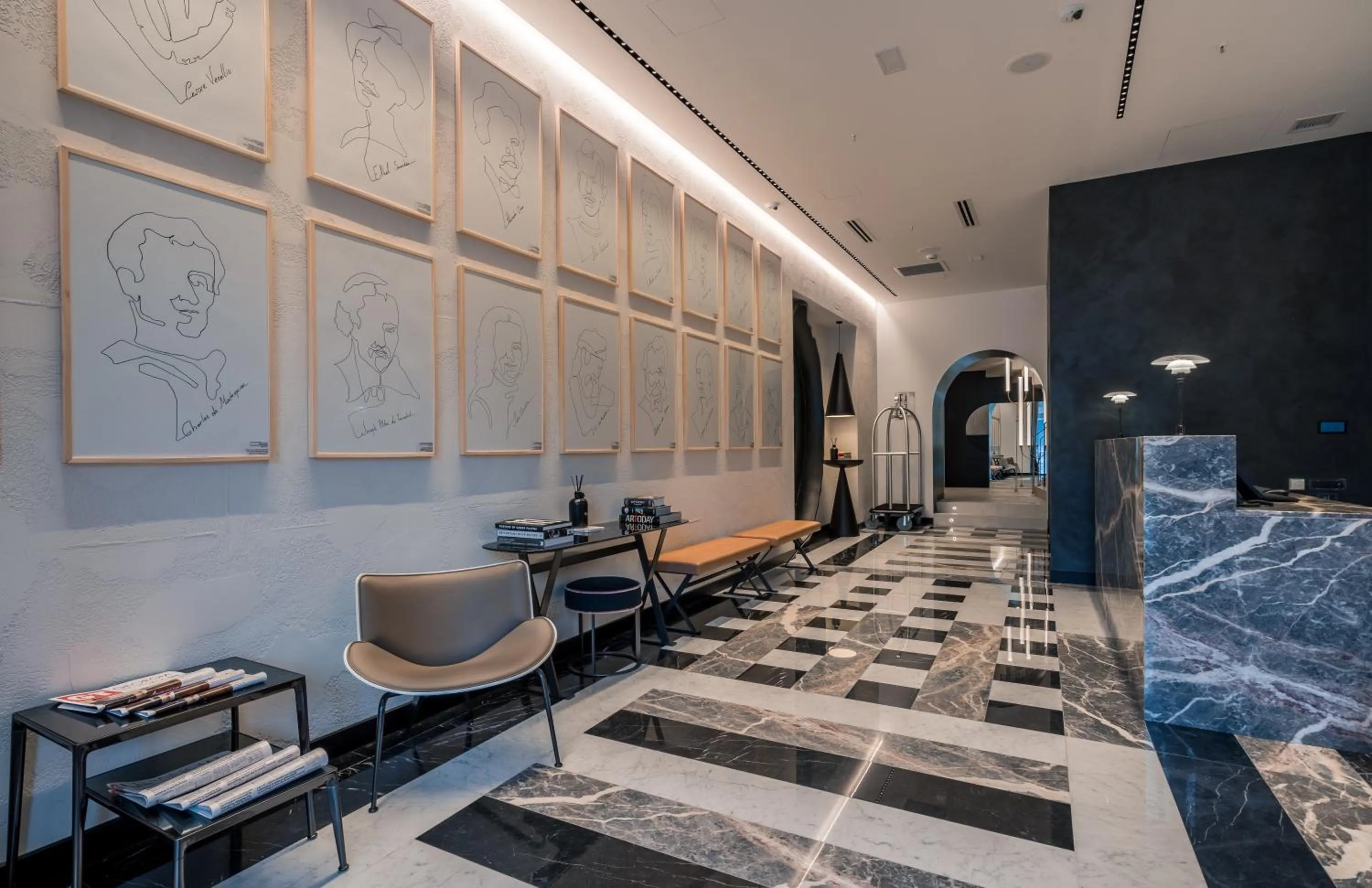 Lobby or reception in Monograph Freedom Square