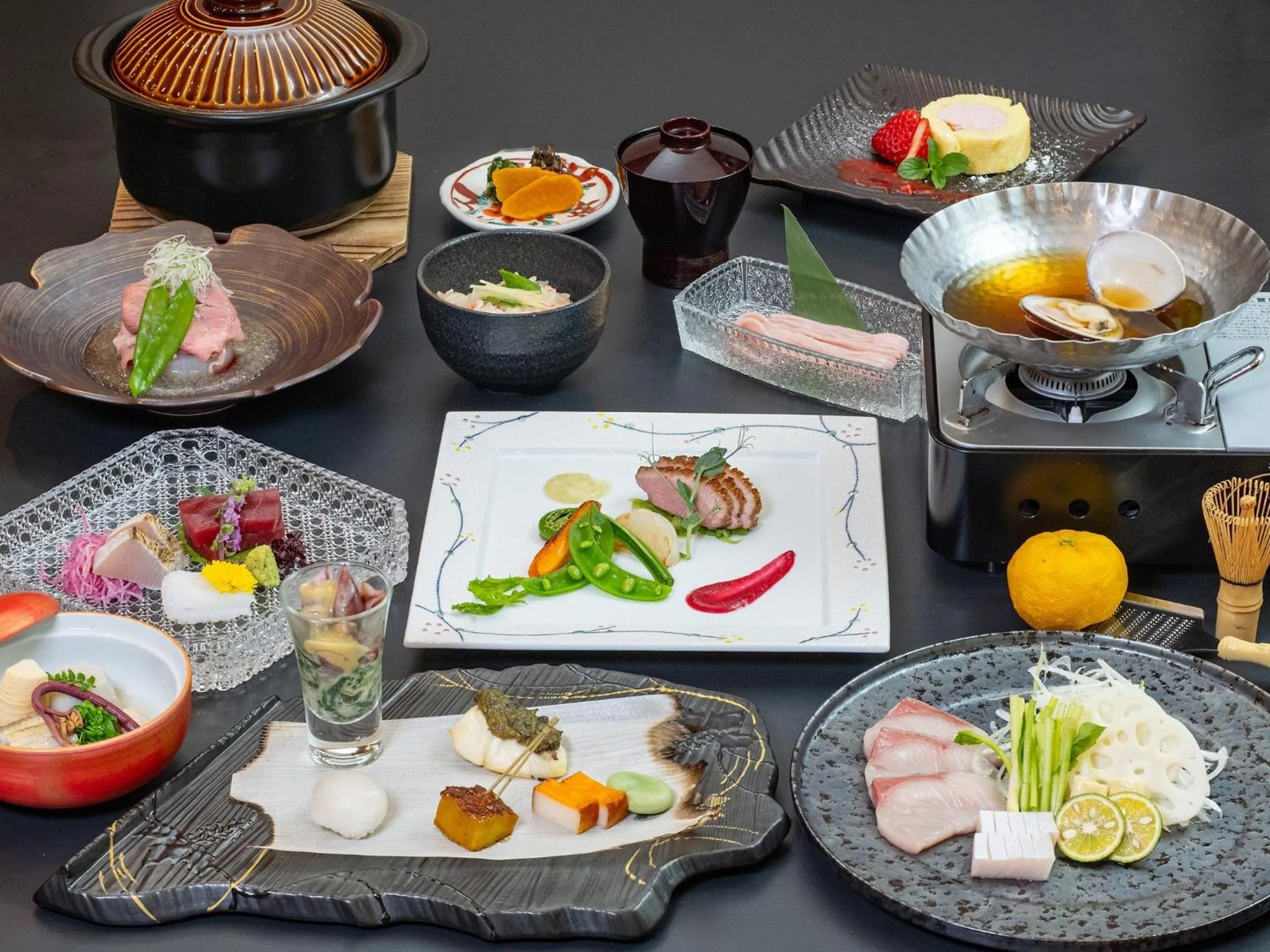 Dinner in Ishinoya Atami - TKP Hotels & Resorts