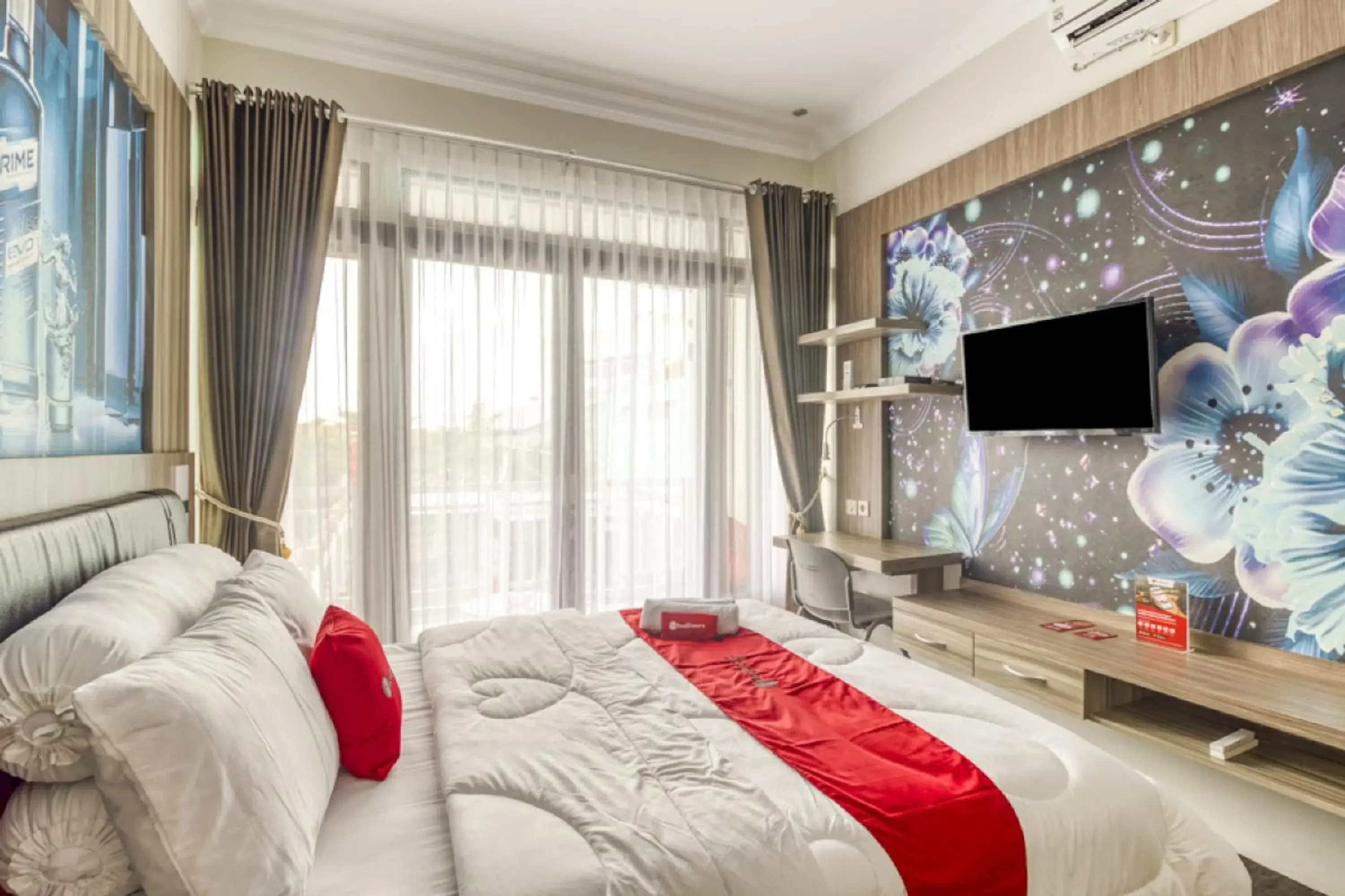 Bedroom, Bed in RedDoorz Plus near Gembira Loka Zoo 2 Bedroom, Bed in RedDoorz Plus near Gembira Loka Zoo 2