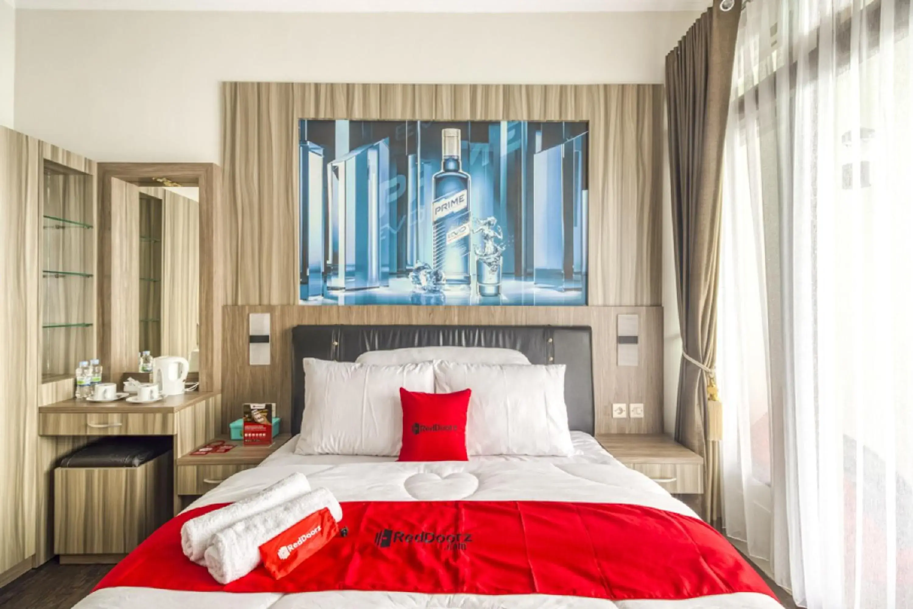 Bedroom, Bed in RedDoorz Plus near Gembira Loka Zoo 2 Bedroom, Bed in RedDoorz Plus near Gembira Loka Zoo 2