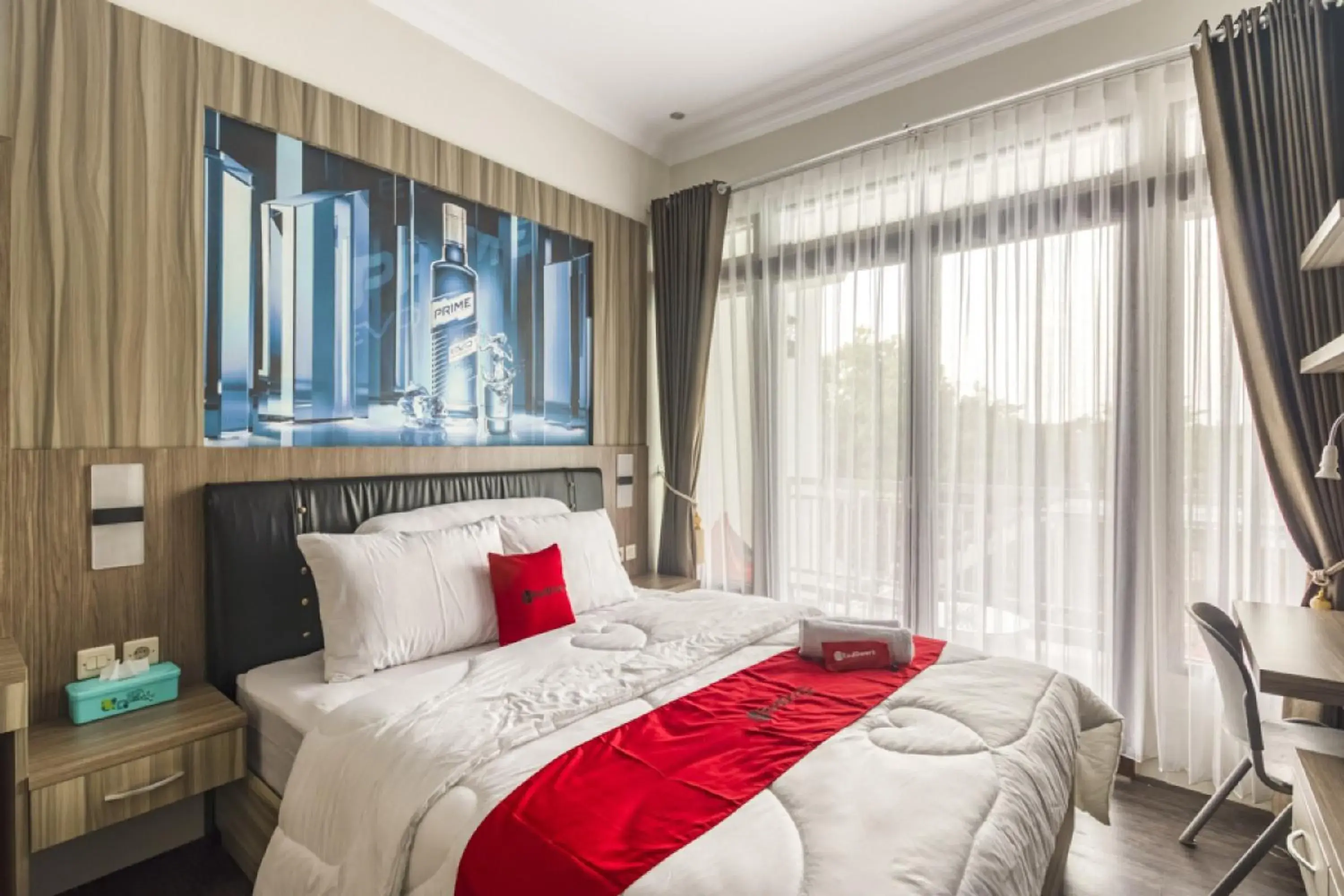 Bedroom, Bed in RedDoorz Plus near Gembira Loka Zoo 2 Bedroom, Bed in RedDoorz Plus near Gembira Loka Zoo 2