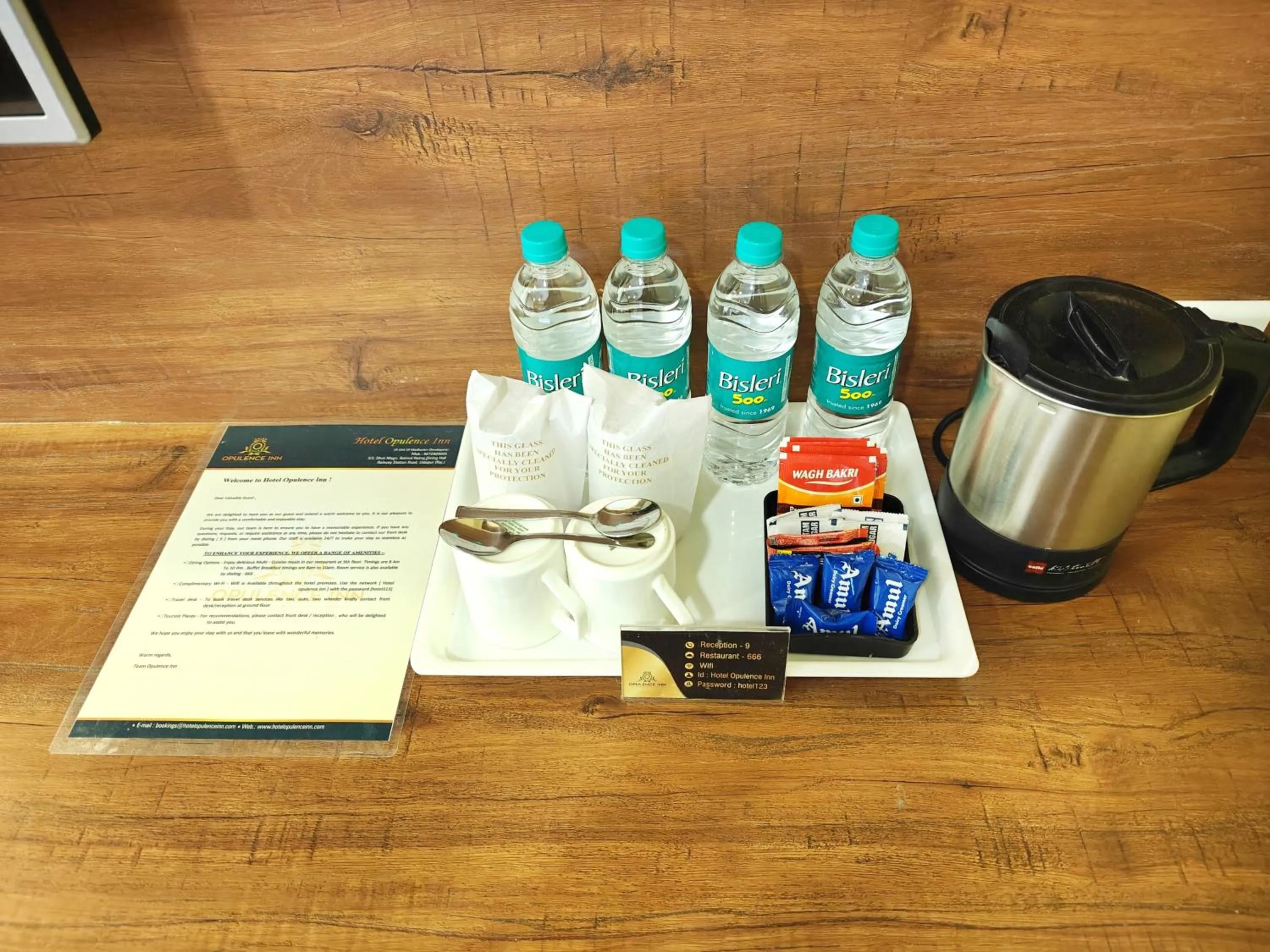 Coffee/tea facilities in Opulence Inn - 500 Meters From Railway Station