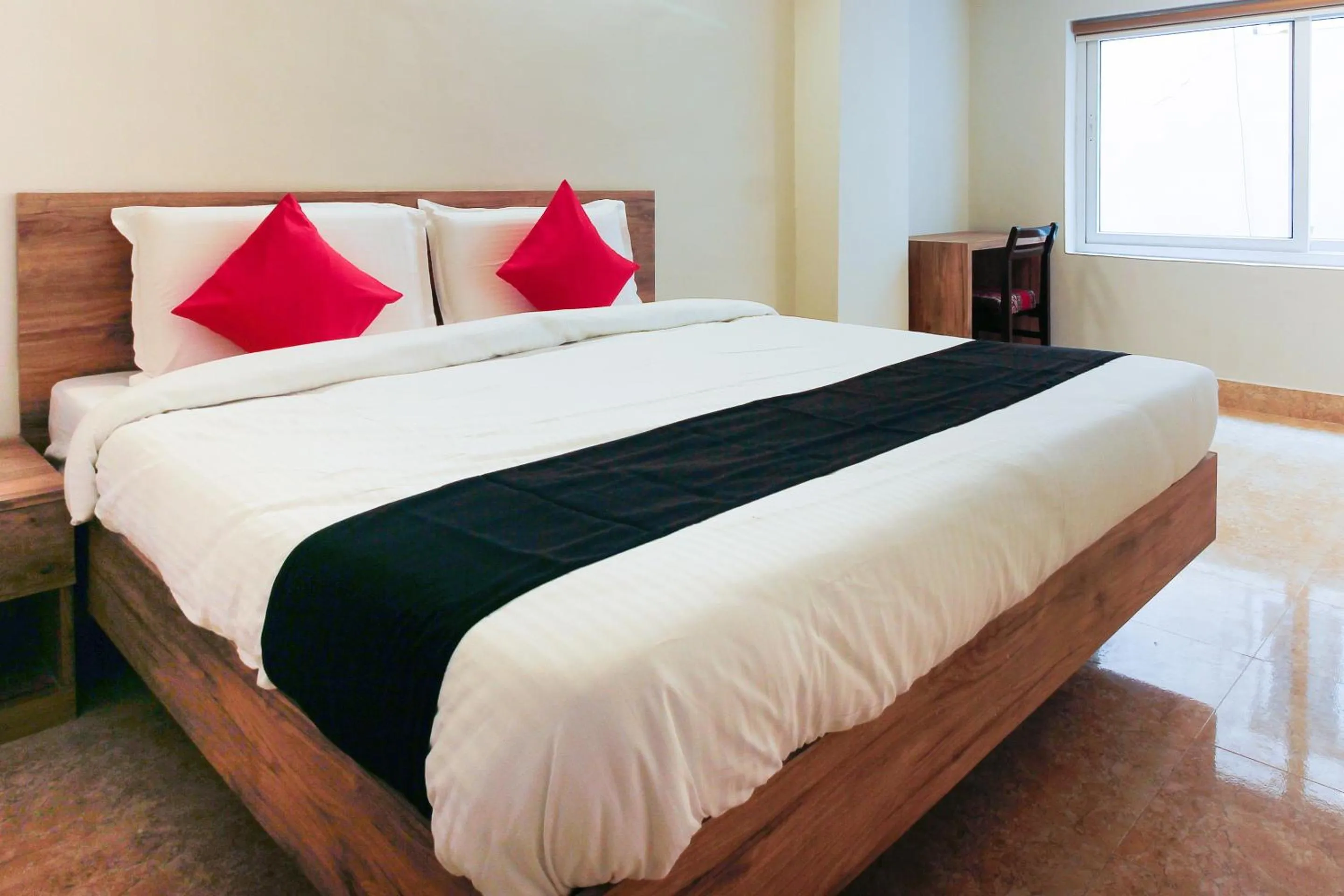 Bedroom, Bed in Super Capital O Sri Suprabhat Grand Near Kachiguda Railway Station