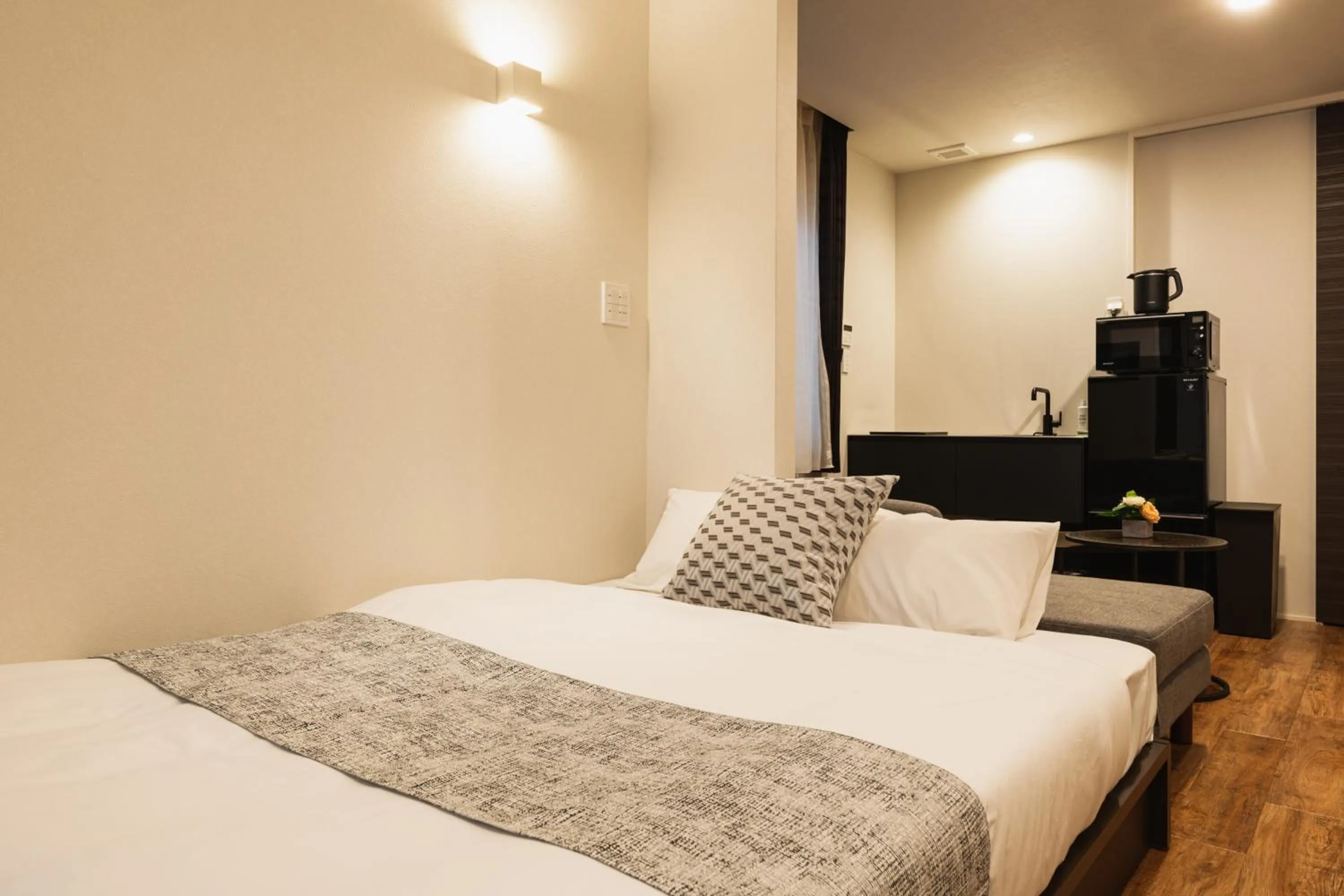 Bed in GRAND BASE Nagasaki