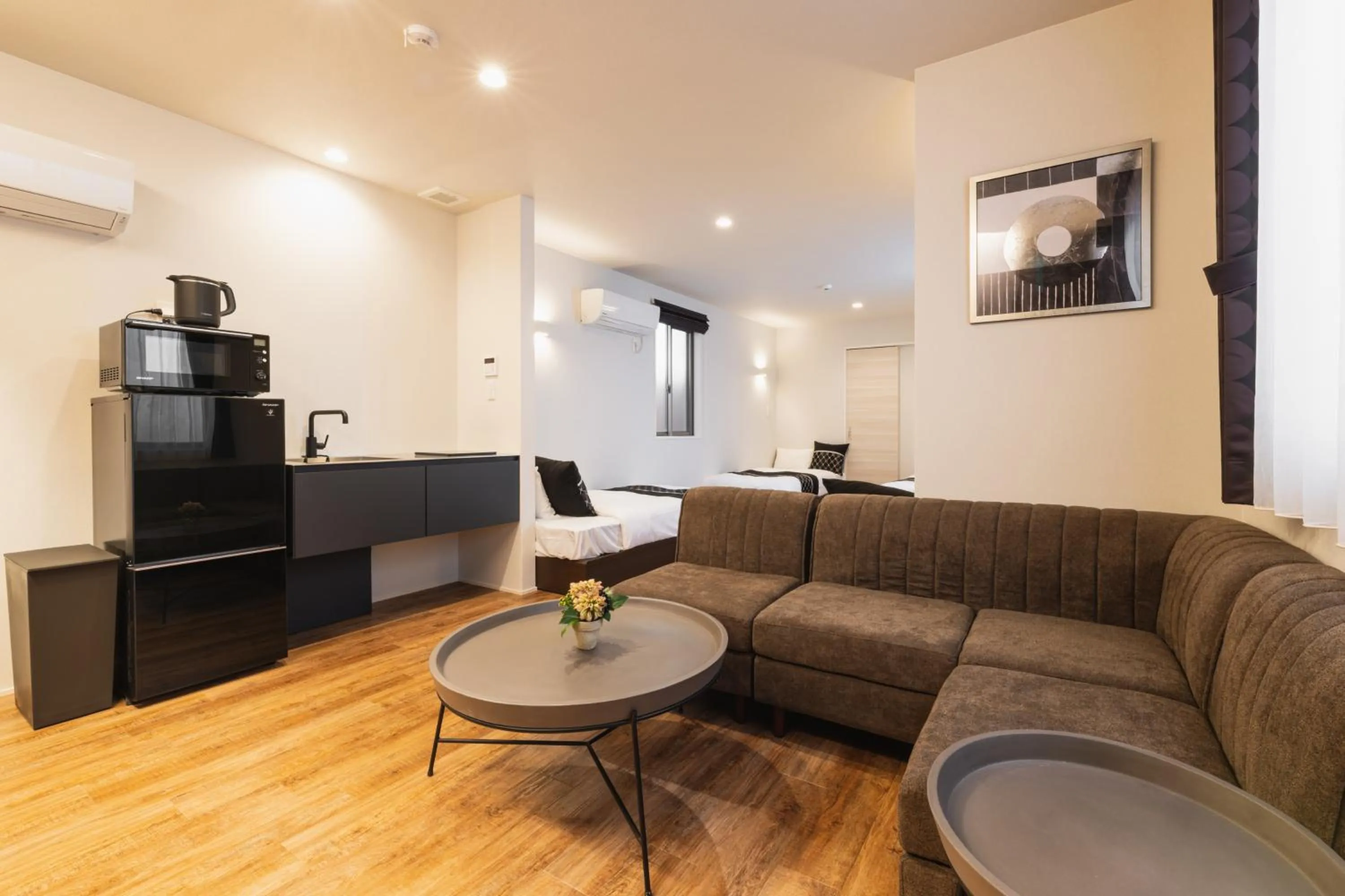 Living room in GRAND BASE Nagasaki