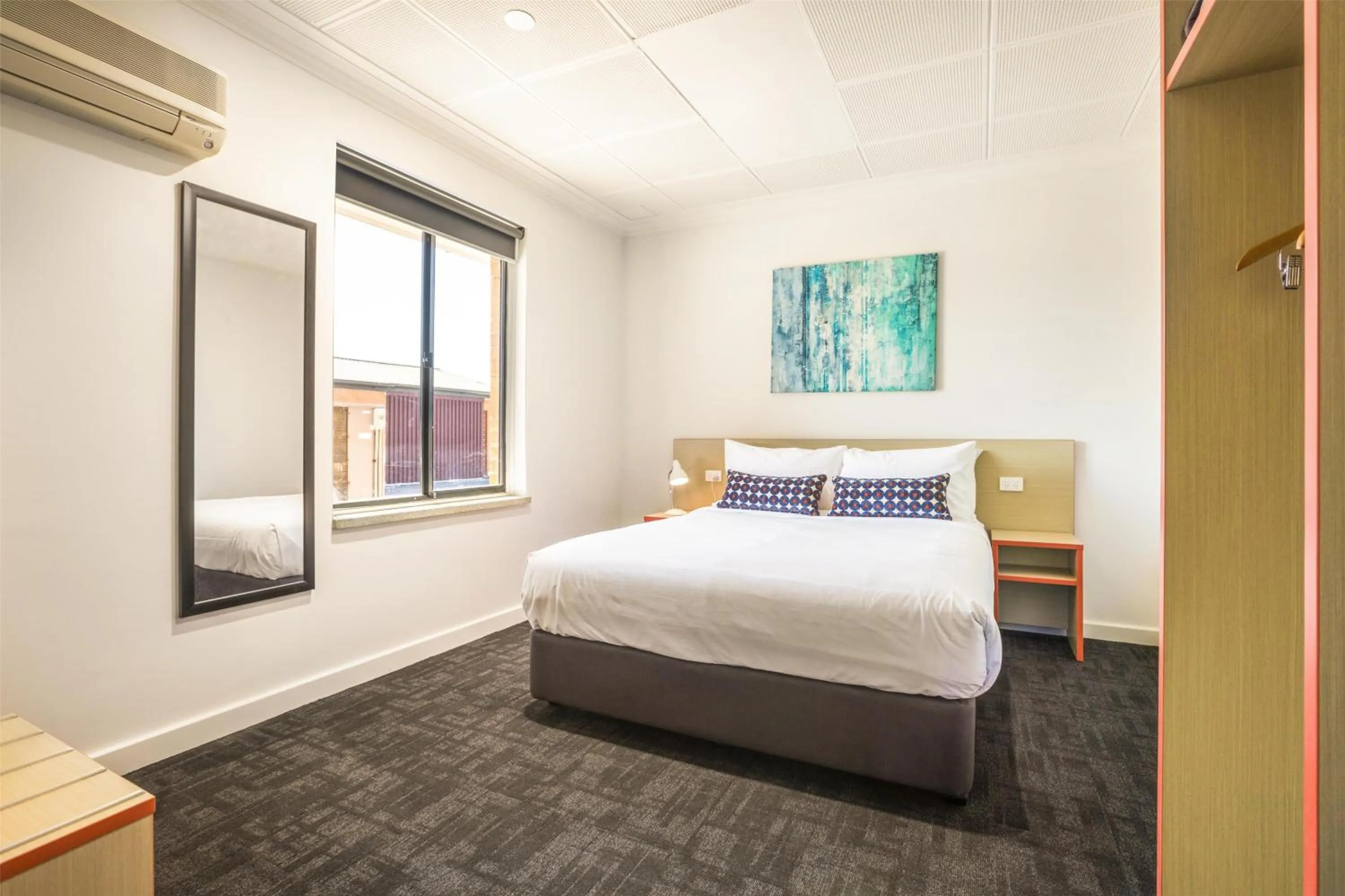 Bedroom, Bed in Nightcap at Rose & Crown Hotel