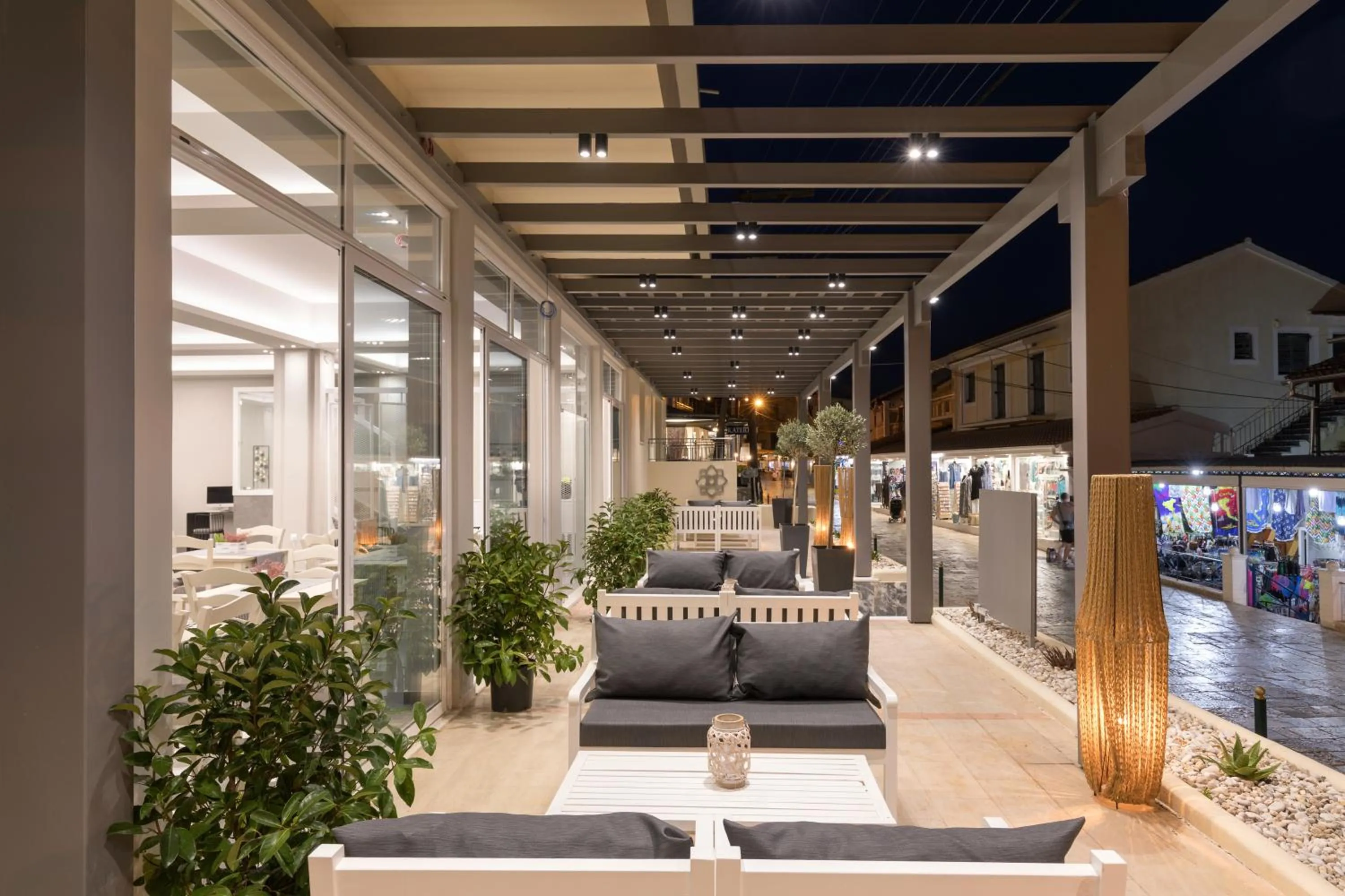 Patio in Melina Oasis Boutique Hotel