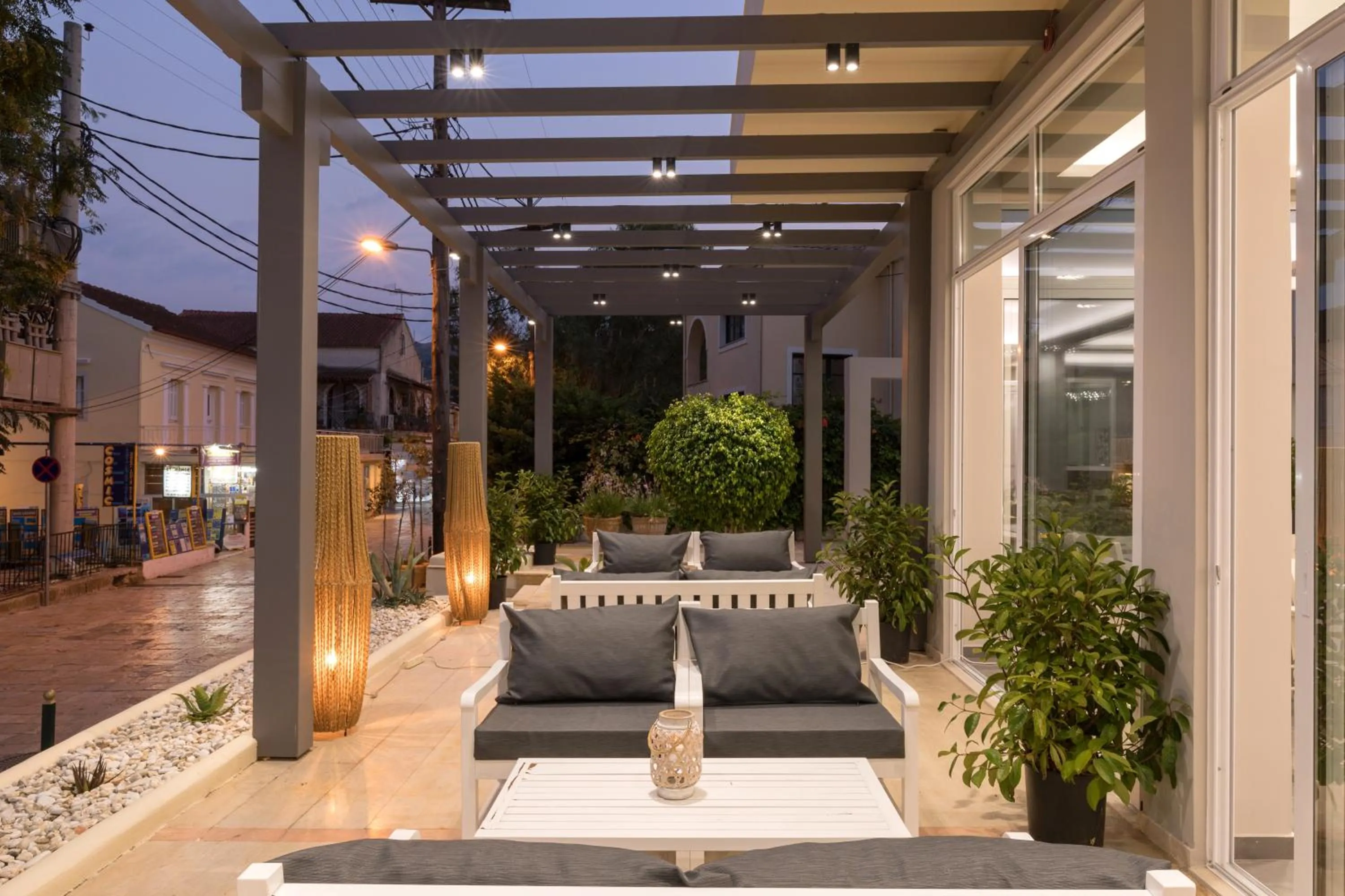 Patio in Melina Oasis Boutique Hotel