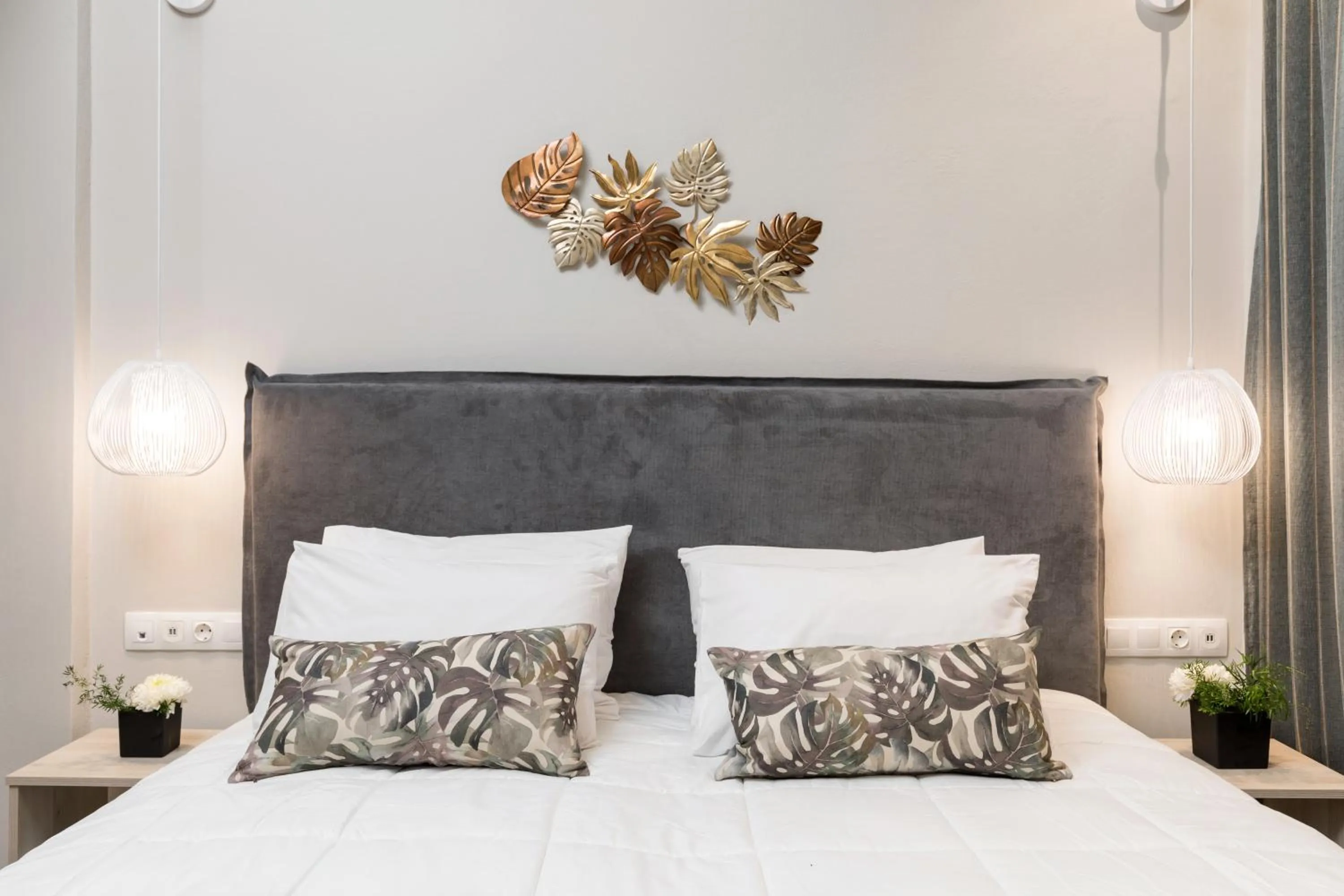 Decorative detail, Bed in Melina Oasis Boutique Hotel