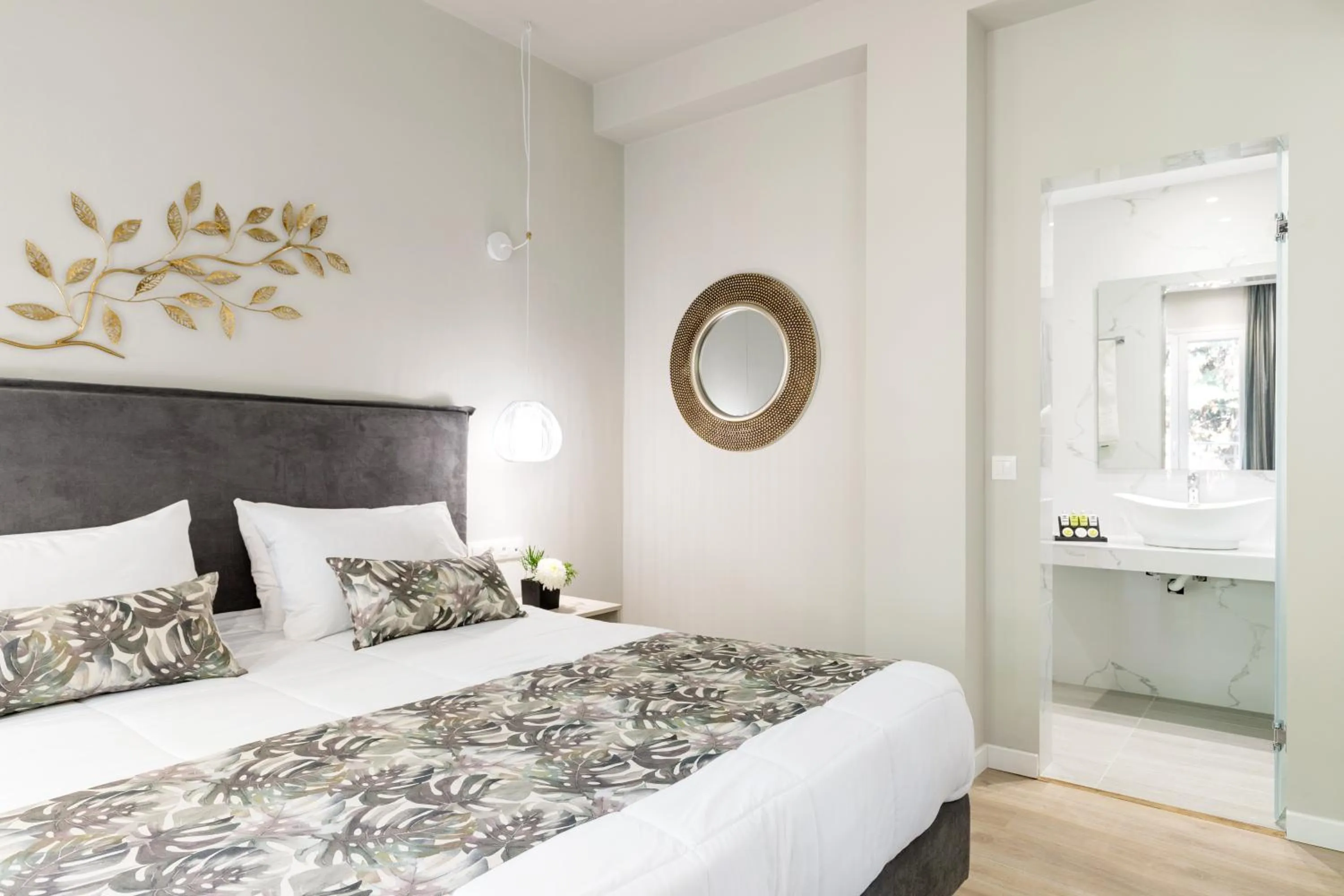 Bed in Melina Oasis Boutique Hotel