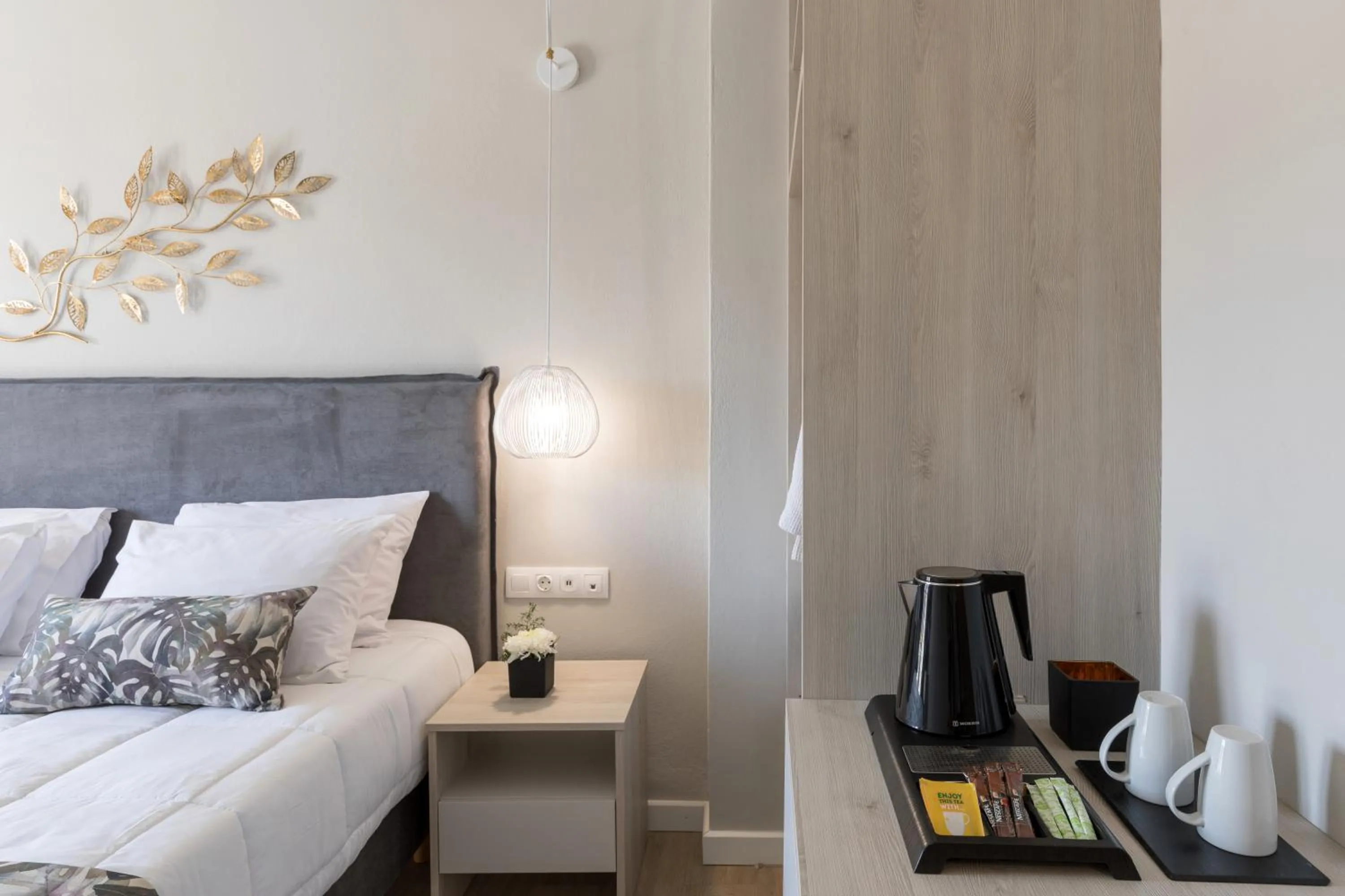 Coffee/tea facilities, Bed in Melina Oasis Boutique Hotel