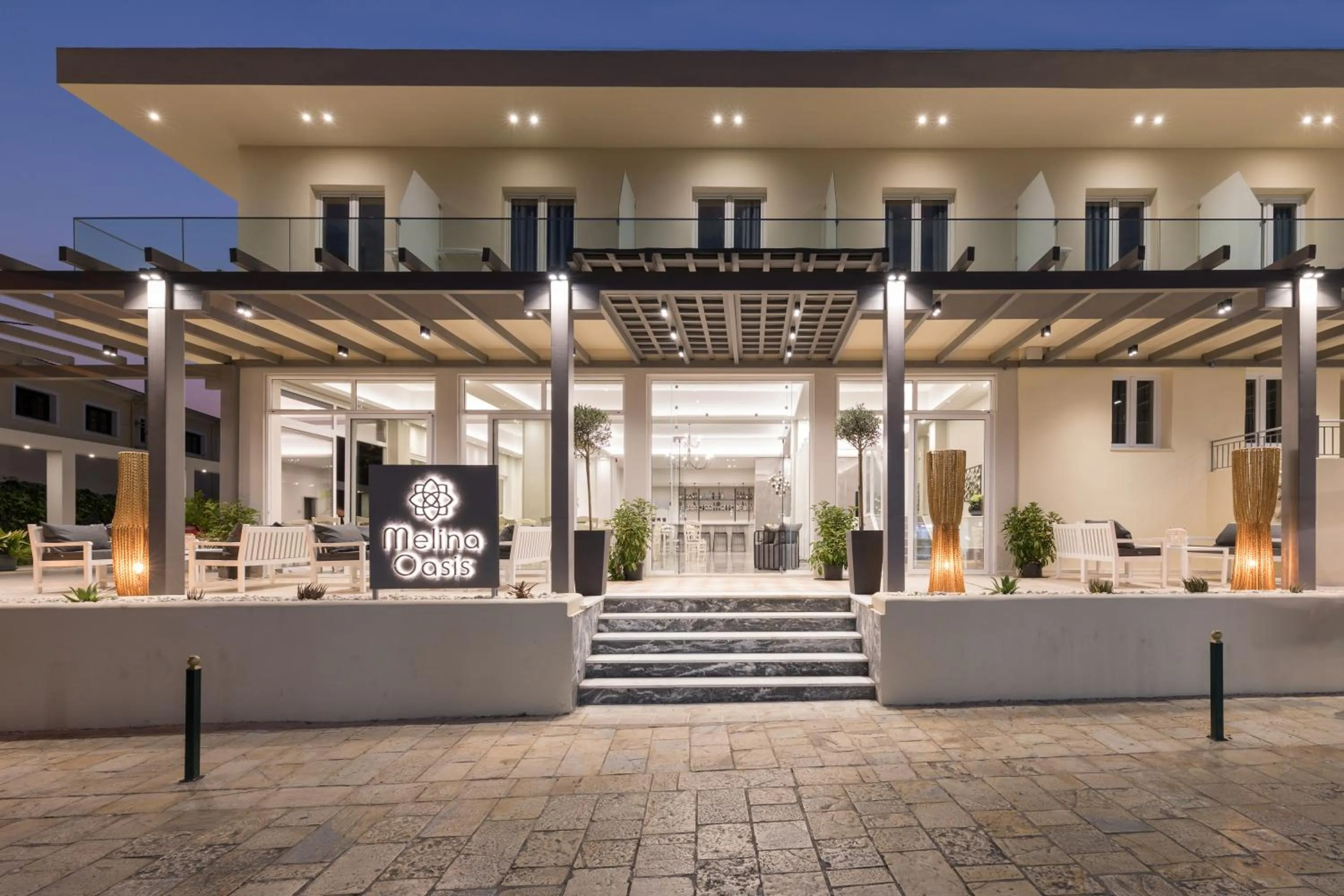 Facade/entrance in Melina Oasis Boutique Hotel