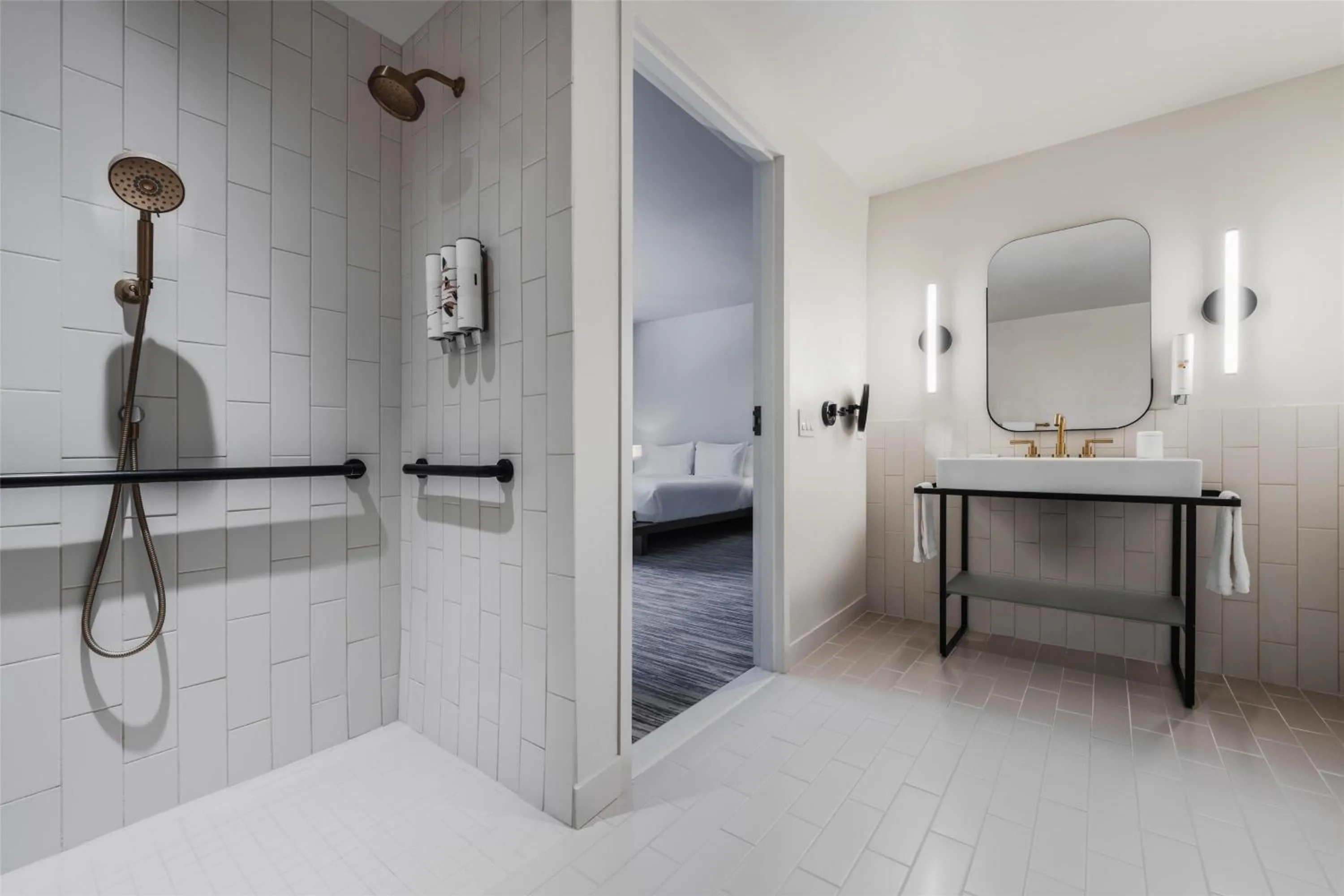 Bathroom in Flamingo Resort & Spa Santa Rosa Sonoma, Tapestry by Hilton