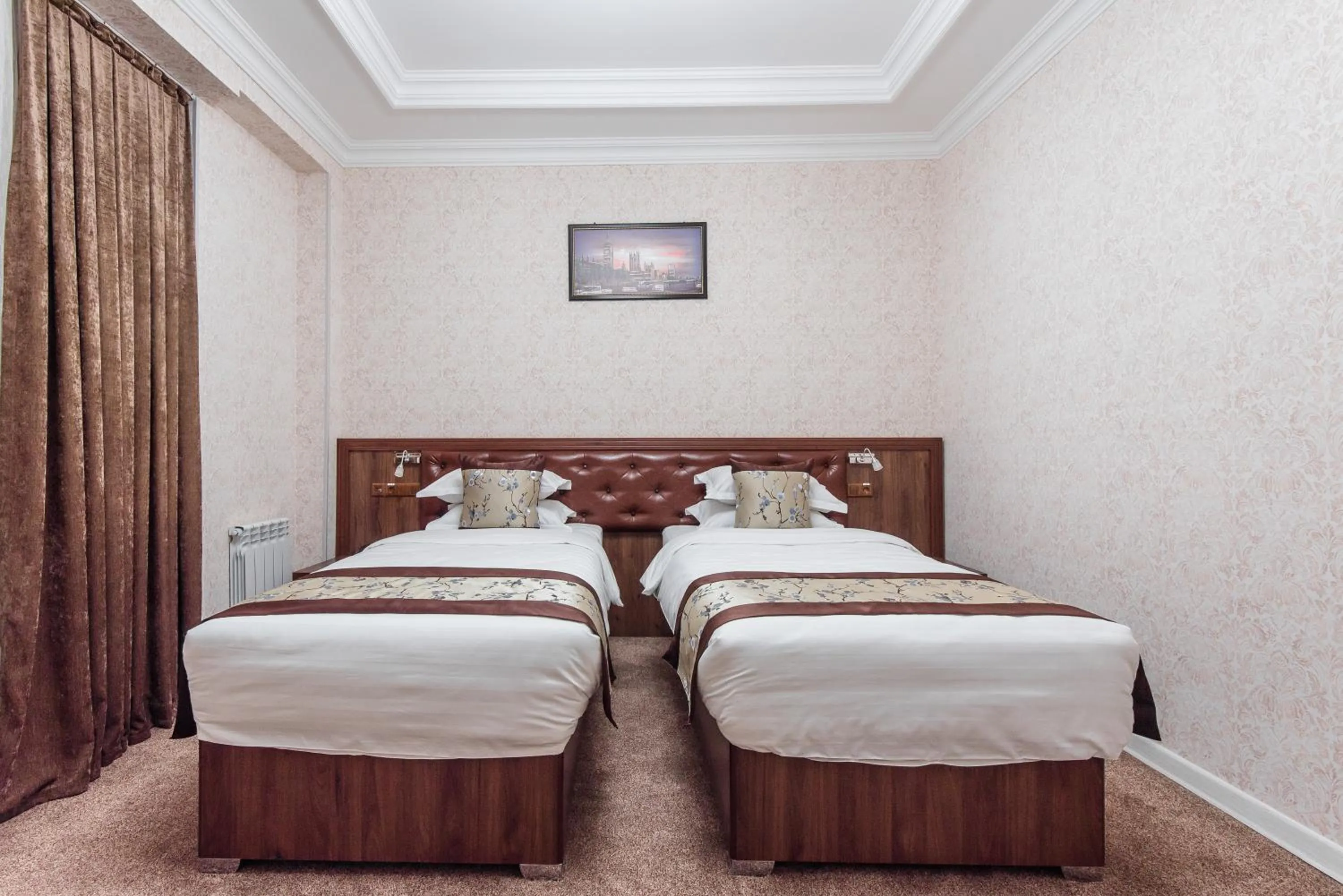 Bed in Michelin Hotel