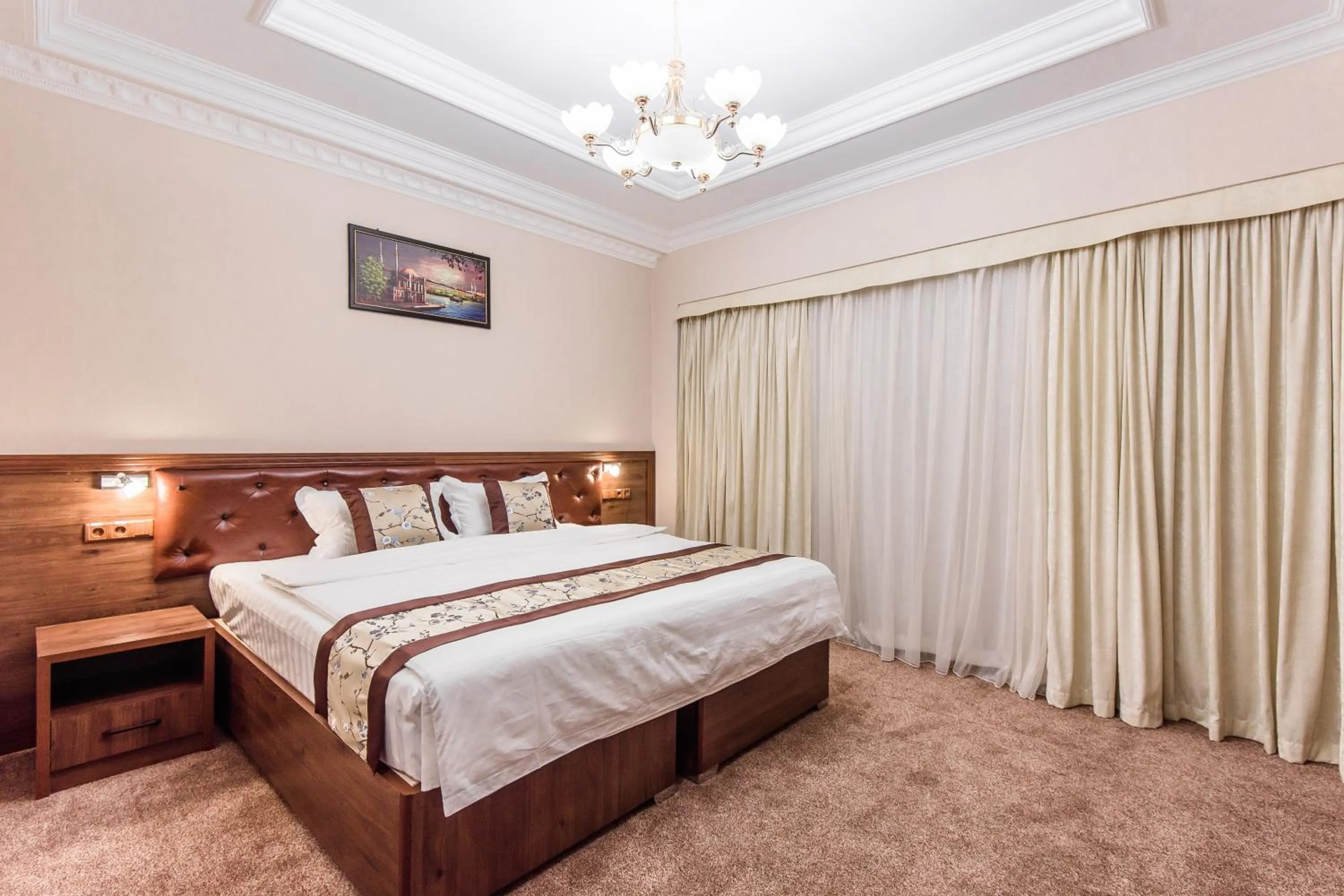 Bed in Michelin Hotel