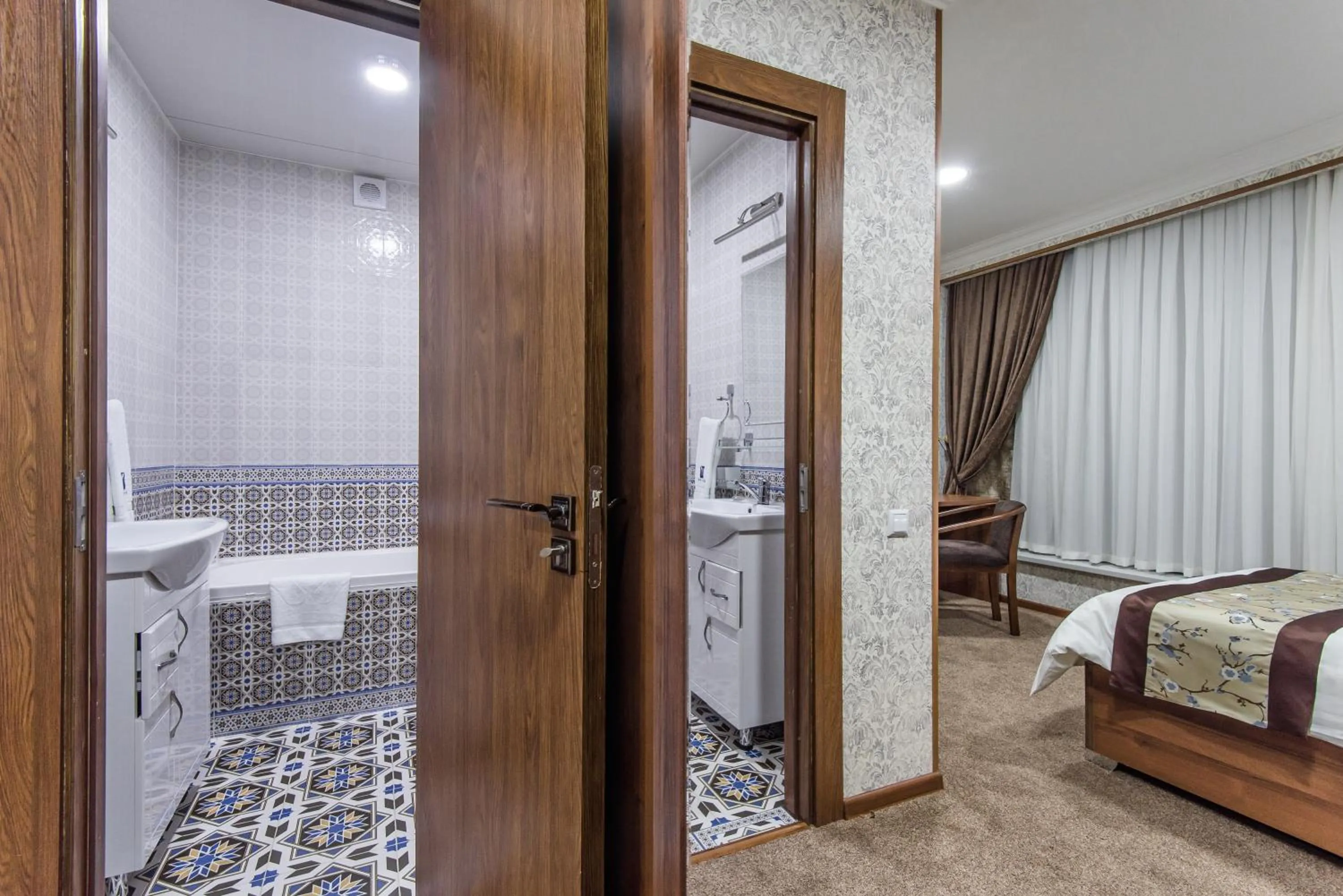 Bed in Michelin Hotel