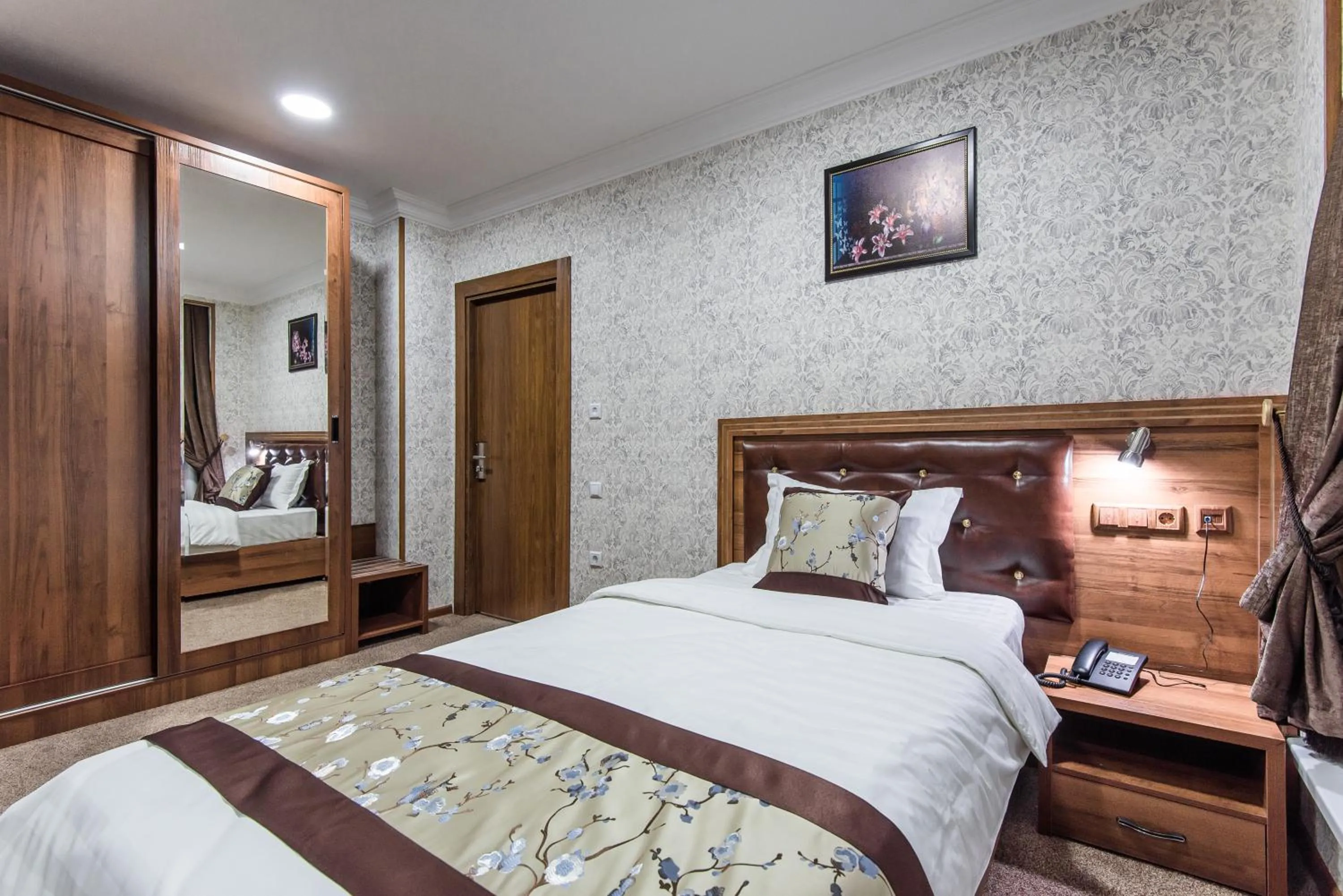 Bed in Michelin Hotel