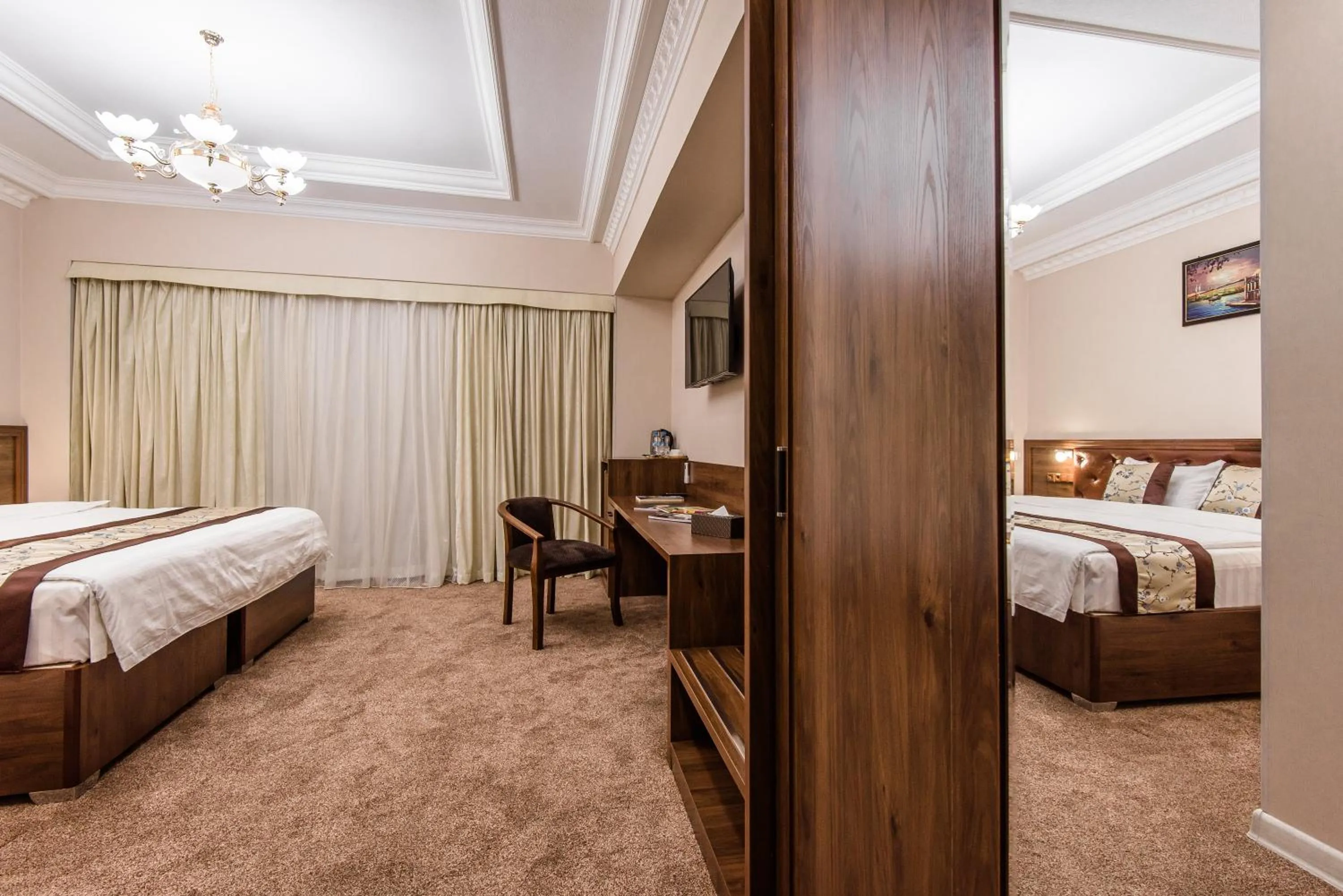 Bed in Michelin Hotel