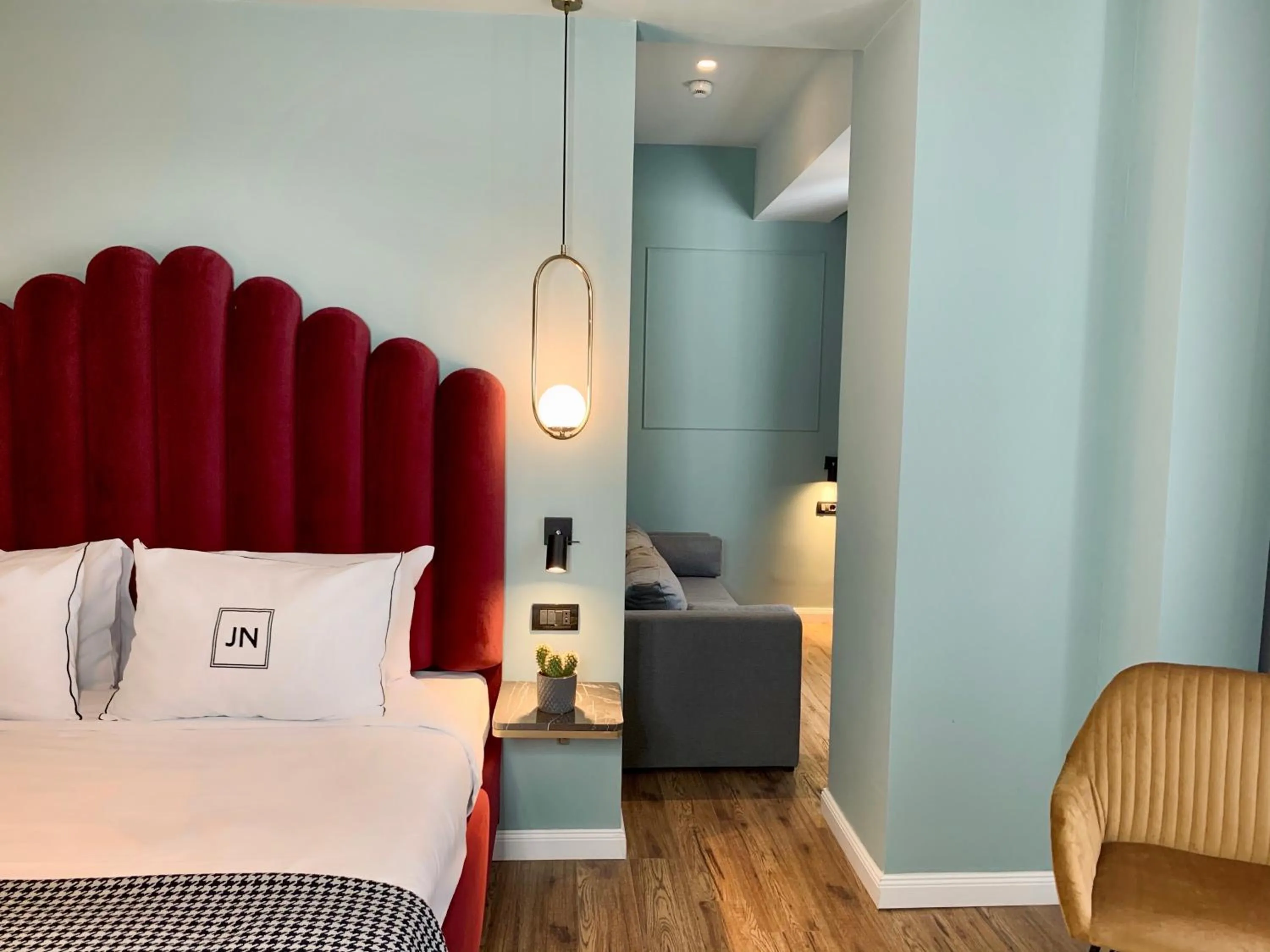 Bed in JN Boutique Hotel