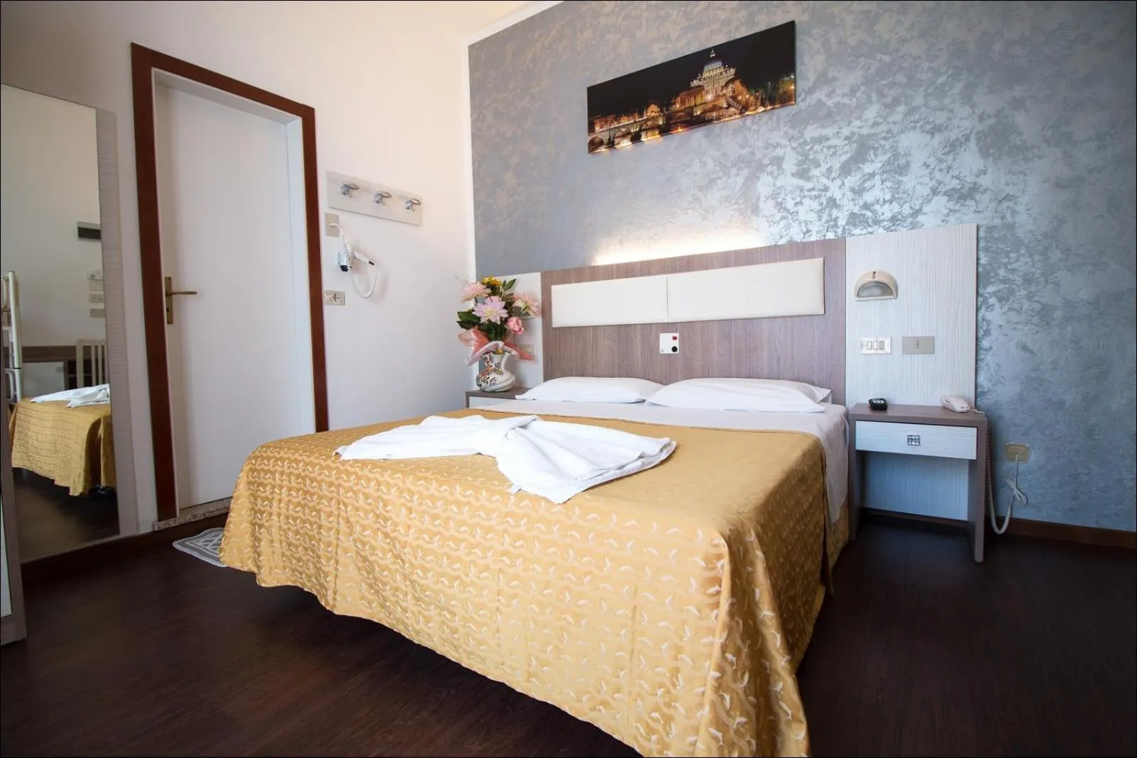 Bed in Hotel Belfiore