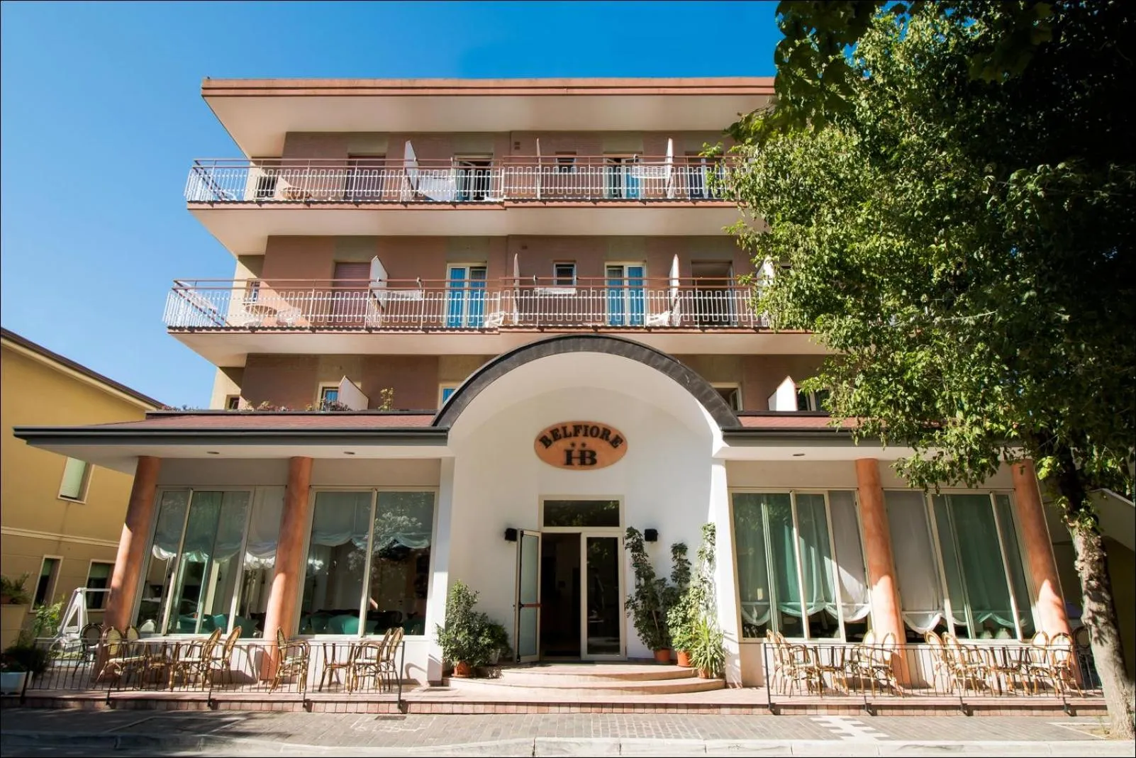 Property building in Hotel Belfiore