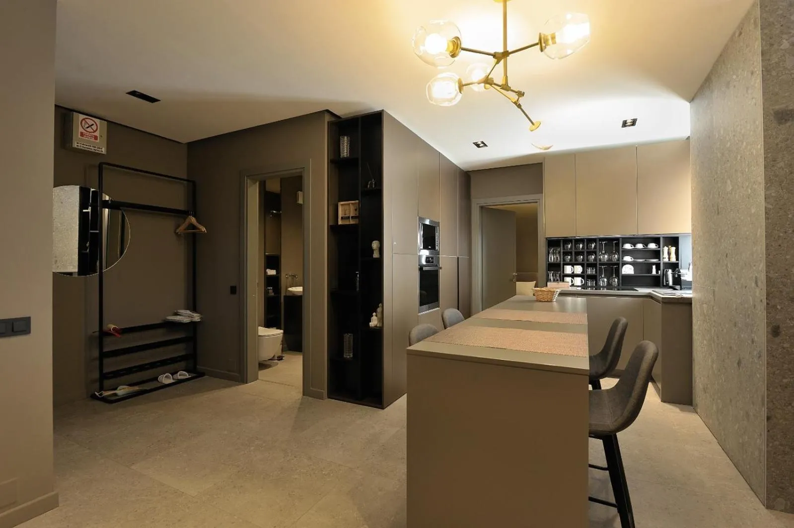 Dining area in Sofia Apartments