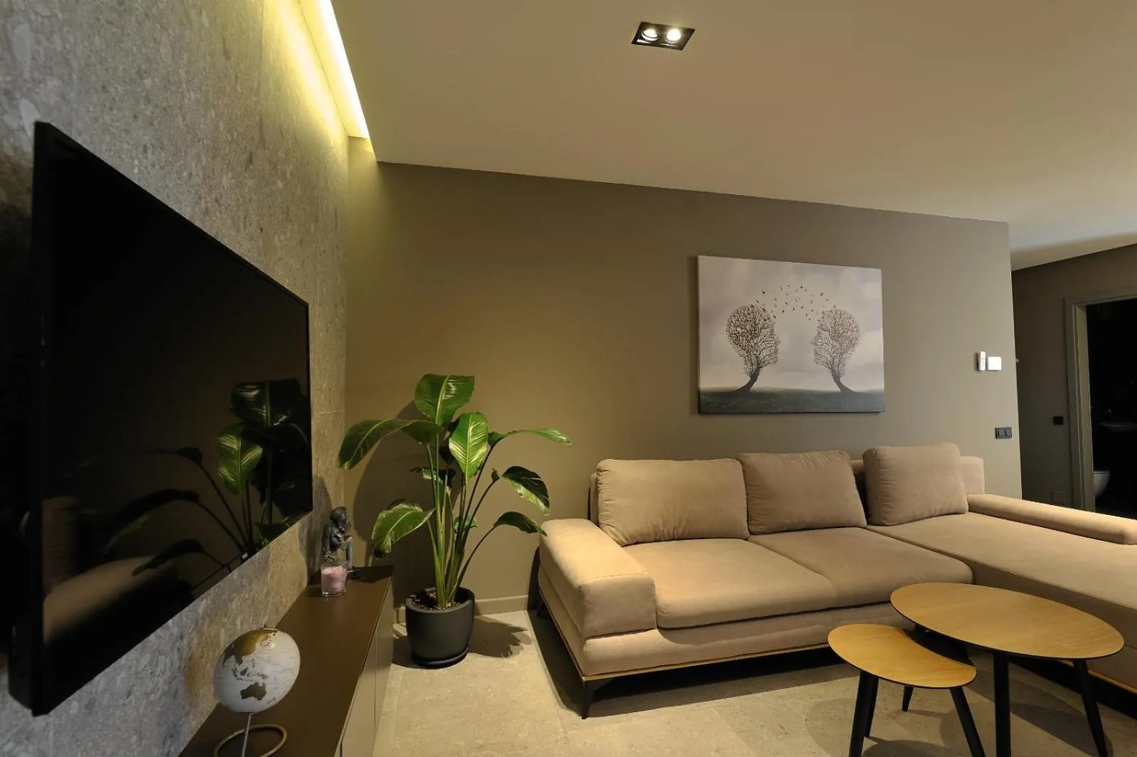 Living room in Sofia Apartments