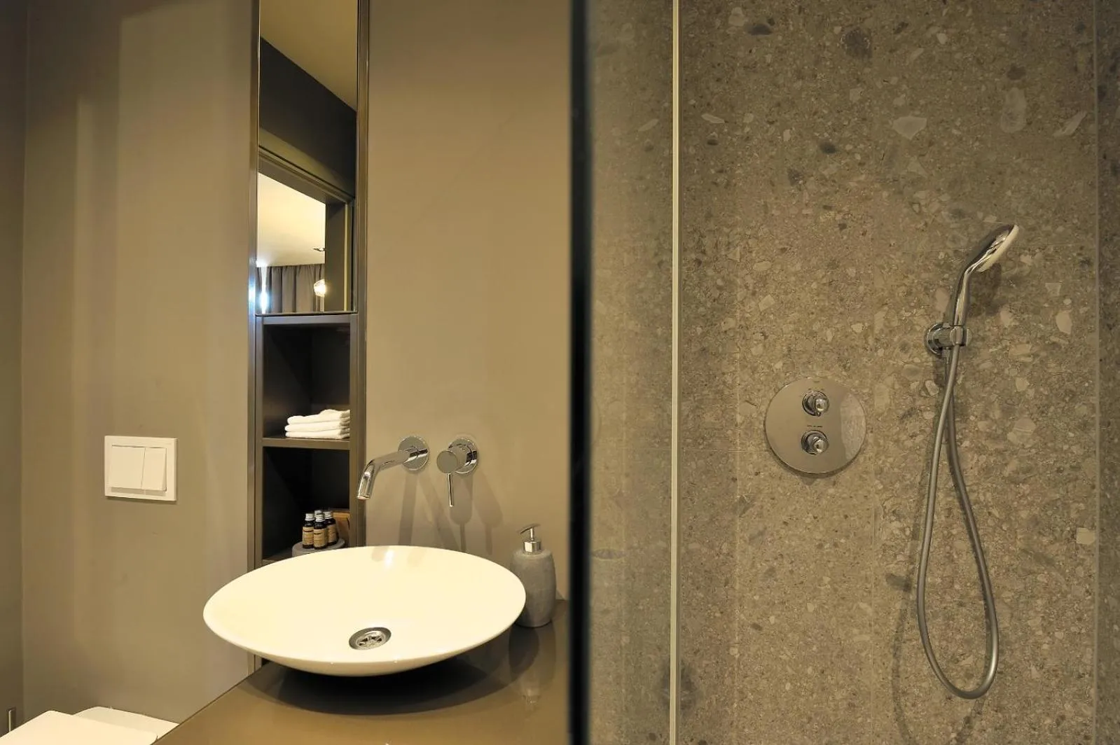 Bathroom in Sofia Apartments