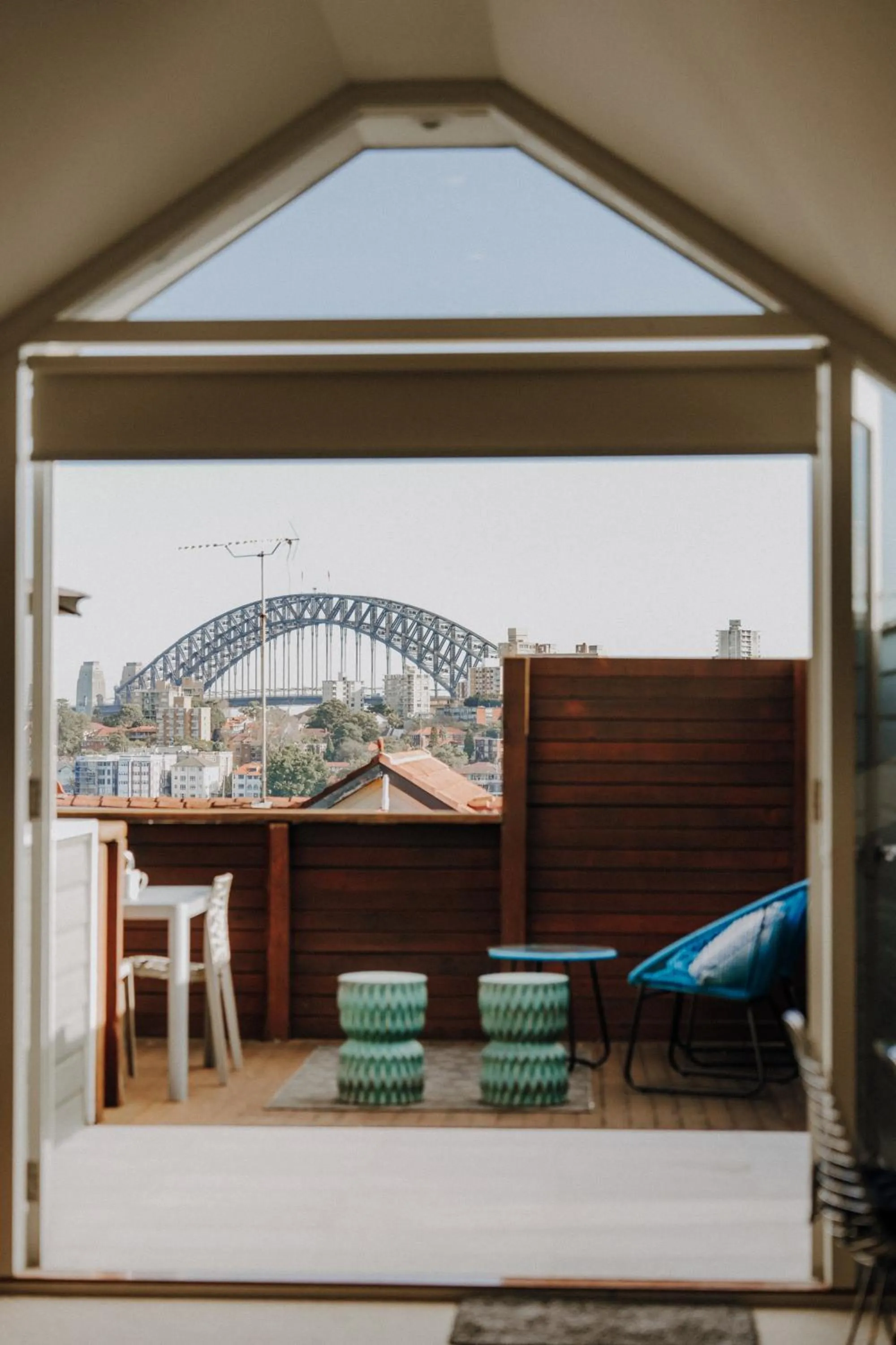 Balcony/Terrace in Cremorne Point Manor